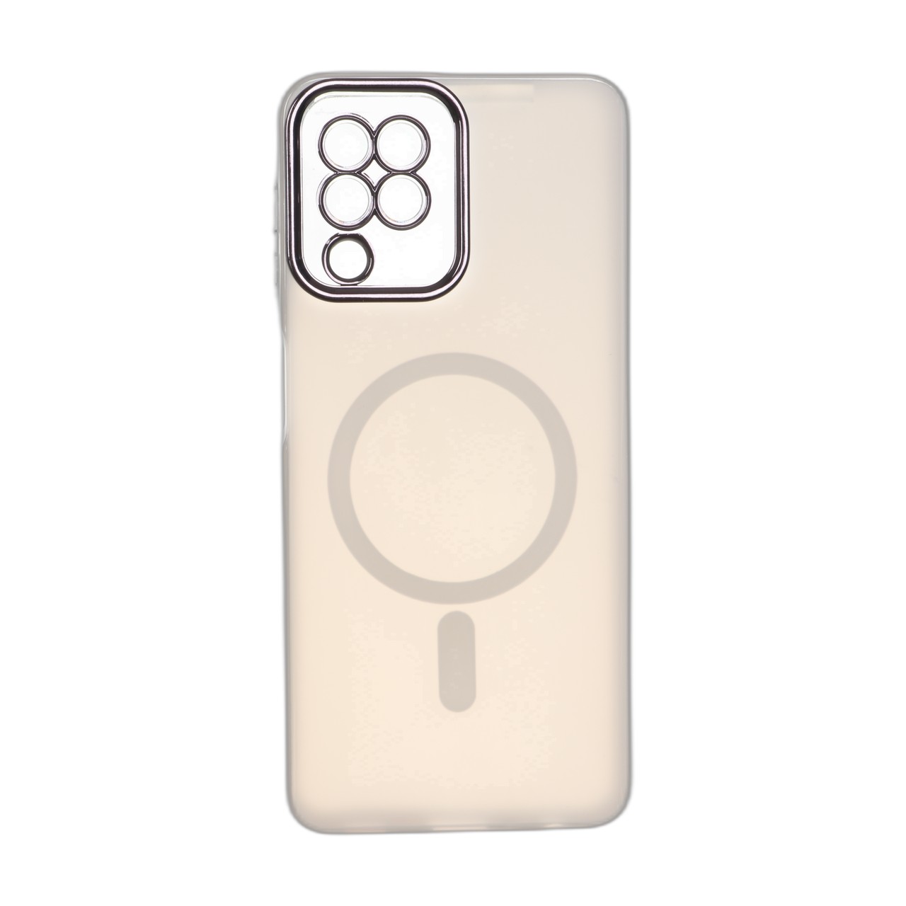 1556452 قاب Life Time مات طرح مگ سیف Samsung Galaxy A22 4G / M32 4G / F22 - کرم - تصویر 1