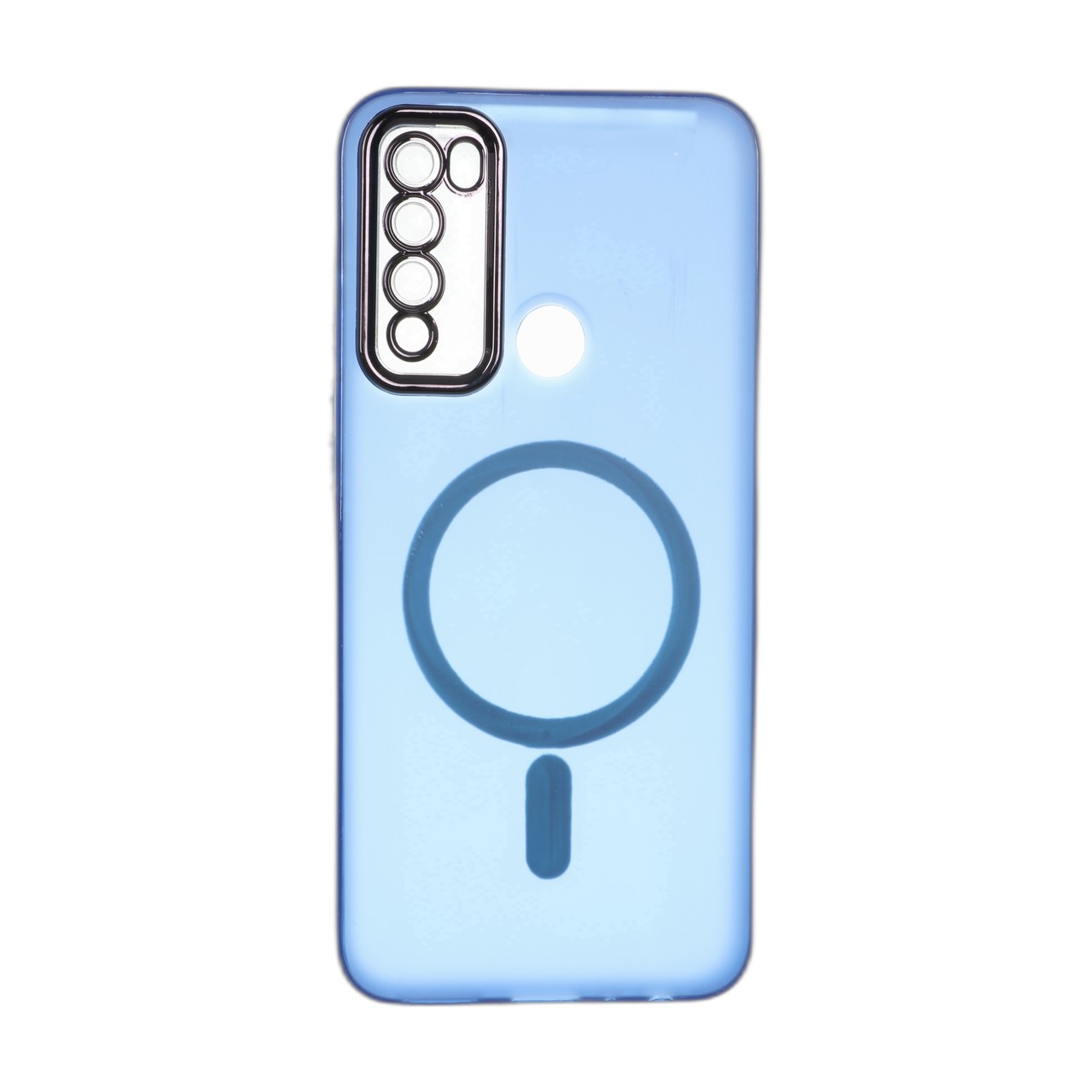 1556462 قاب Life Time مات طرح مگ سیف Xiaomi Redmi Note 8 - آبی - تصویر 1