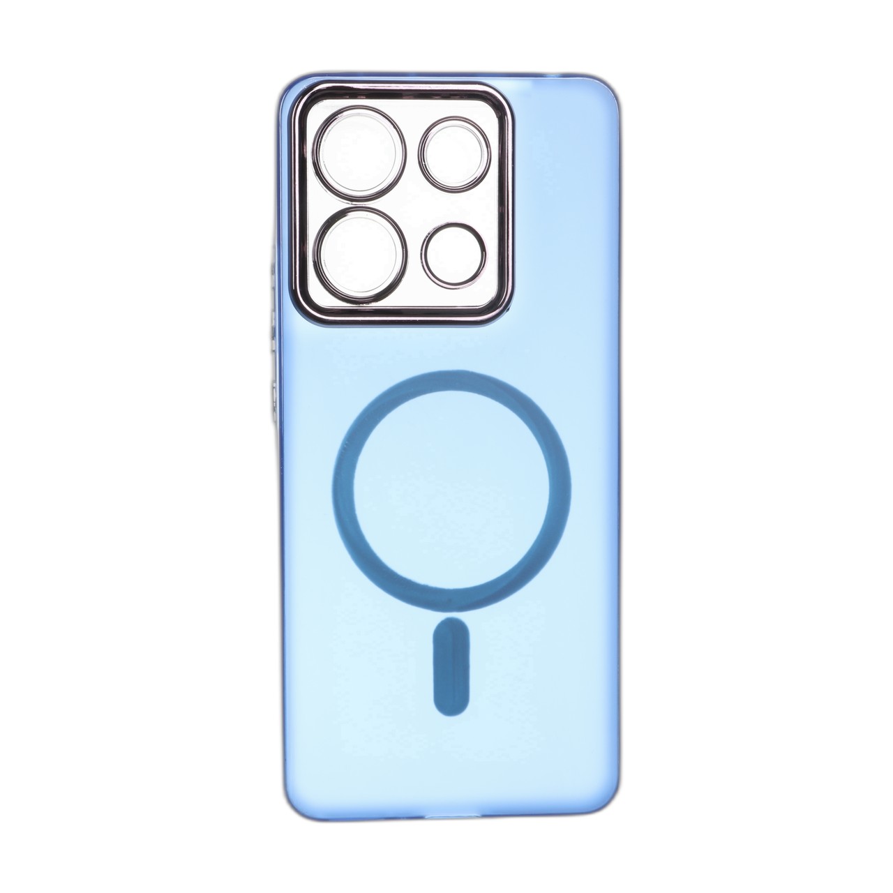 1556486 قاب Life Time مات طرح مگ سیف Xiaomi Redmi Note 13 4G - آبی - تصویر 1