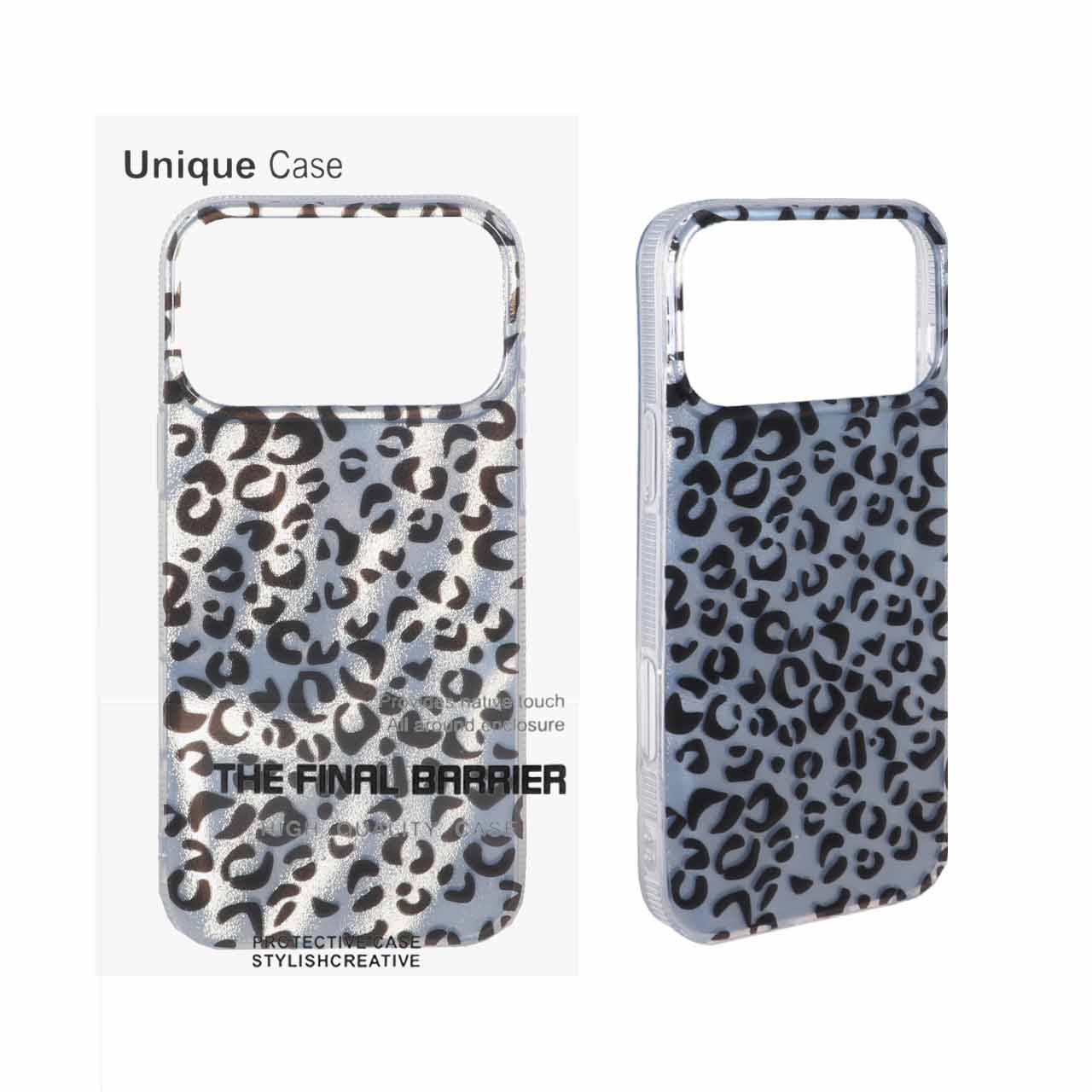 1556708 قاب IMD طرح دار دور ژله ای Apple iPhone 17 Pro Max - کد 8 (پک دار) - تصویر 1
