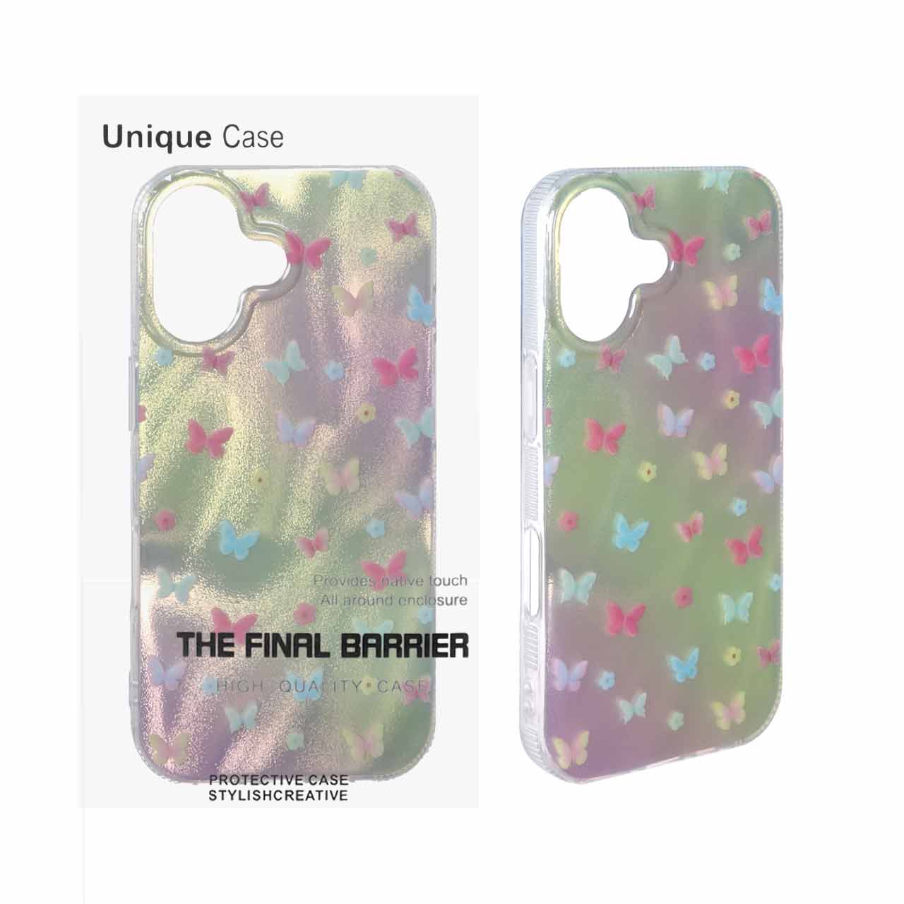 1556714 قاب IMD طرح دار دور ژله ای Apple iPhone 17 - کد 11 (پک دار) - تصویر 1