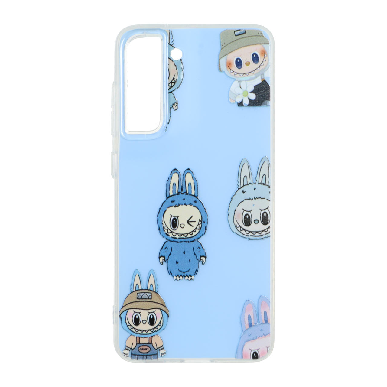 1557248 قاب پشت سخت دور ژله ای Labubu مدل Samsung Galaxy S21 FE - طرح 8 - تصویر 1