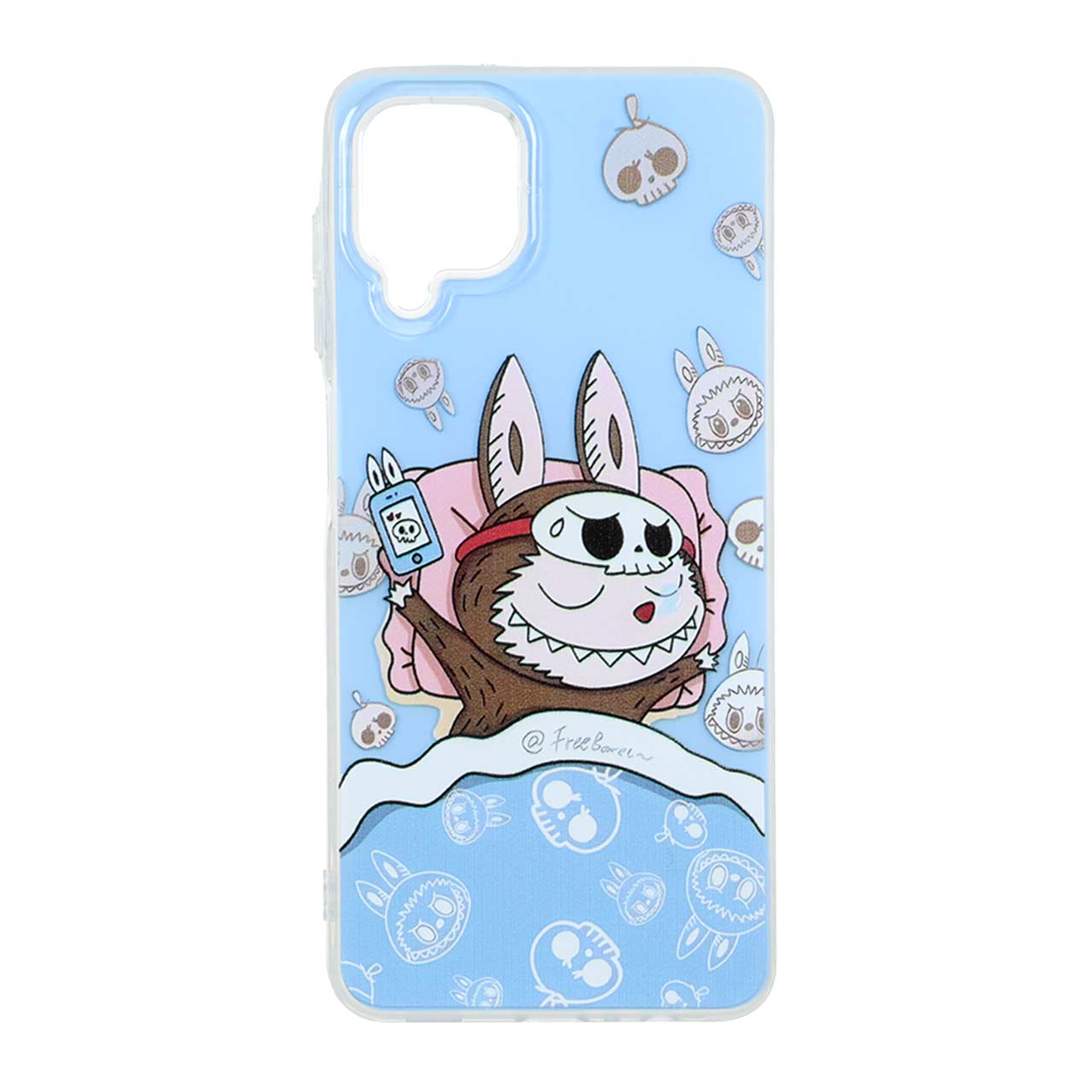 1557462 قاب پشت سخت دور ژله ای Labubu مدل Samsung Galaxy A12 / M12 / F12 - طرح 115 - تصویر 1