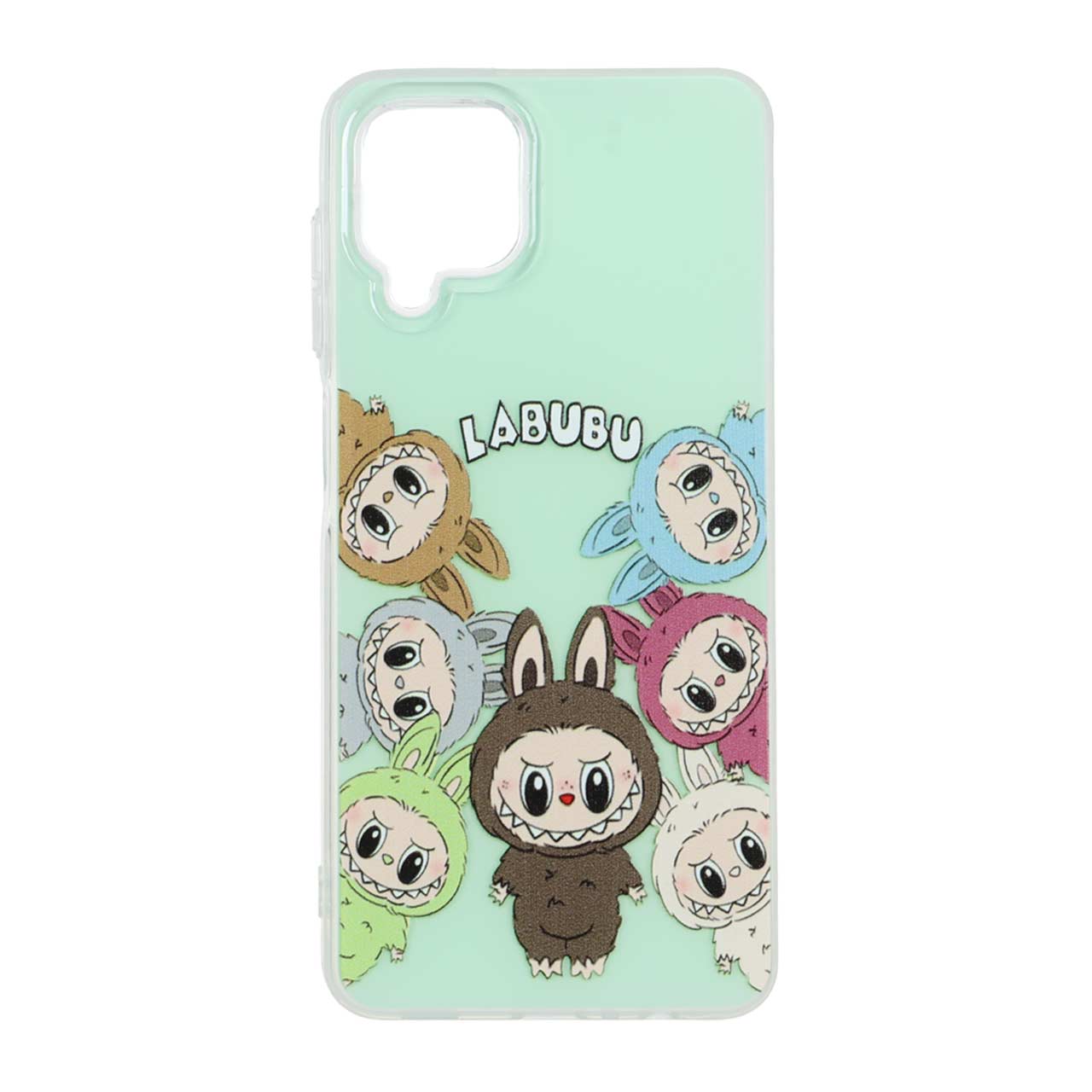 1557464 قاب پشت سخت دور ژله ای Labubu مدل Samsung Galaxy A12 / M12 / F12 - طرح 116 - تصویر 1