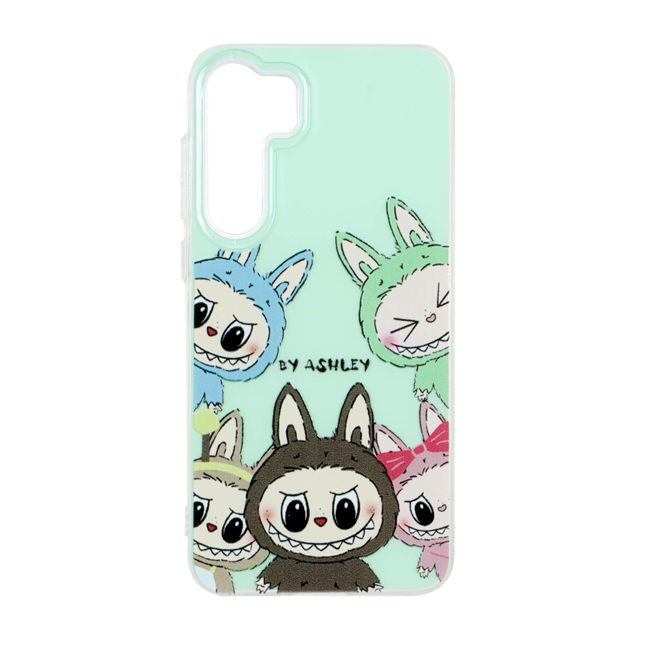 1557582 قاب پشت سخت دور ژله ای Labubu مدل Samsung Galaxy A55 - طرح 175 - تصویر 1