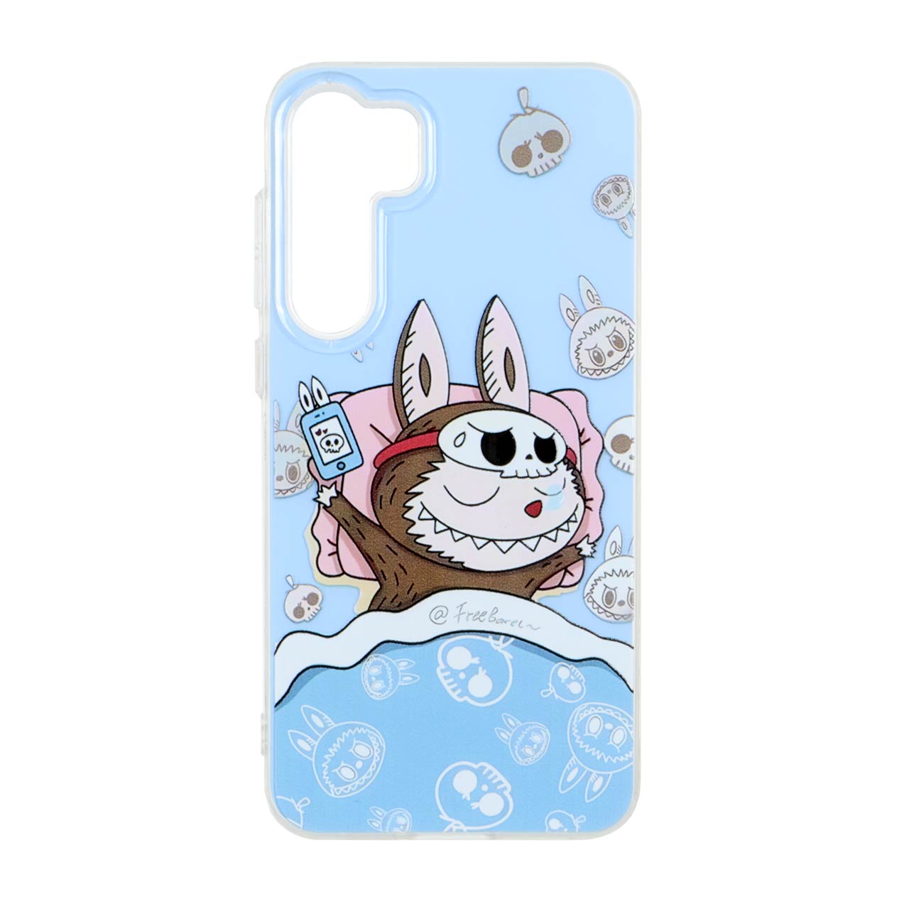 1557588 قاب پشت سخت دور ژله ای Labubu مدل Samsung Galaxy A55 - طرح 178 - تصویر 1