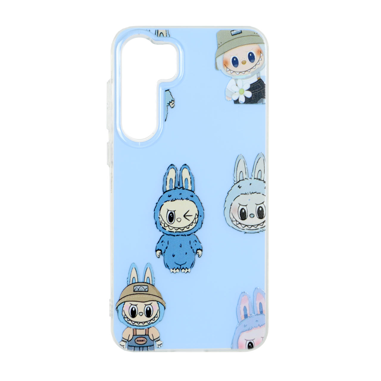 1557592 قاب پشت سخت دور ژله ای Labubu مدل Samsung Galaxy A55 - طرح 180 - تصویر 1