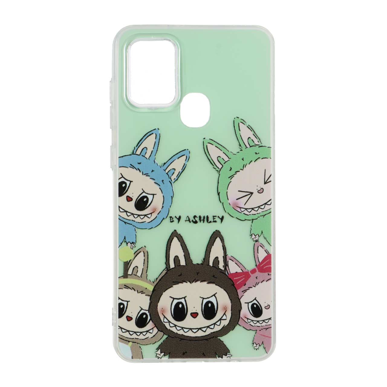 1557678 قاب پشت سخت دور ژله ای Labubu مدل Samsung Galaxy A21s - طرح 223 - تصویر 1