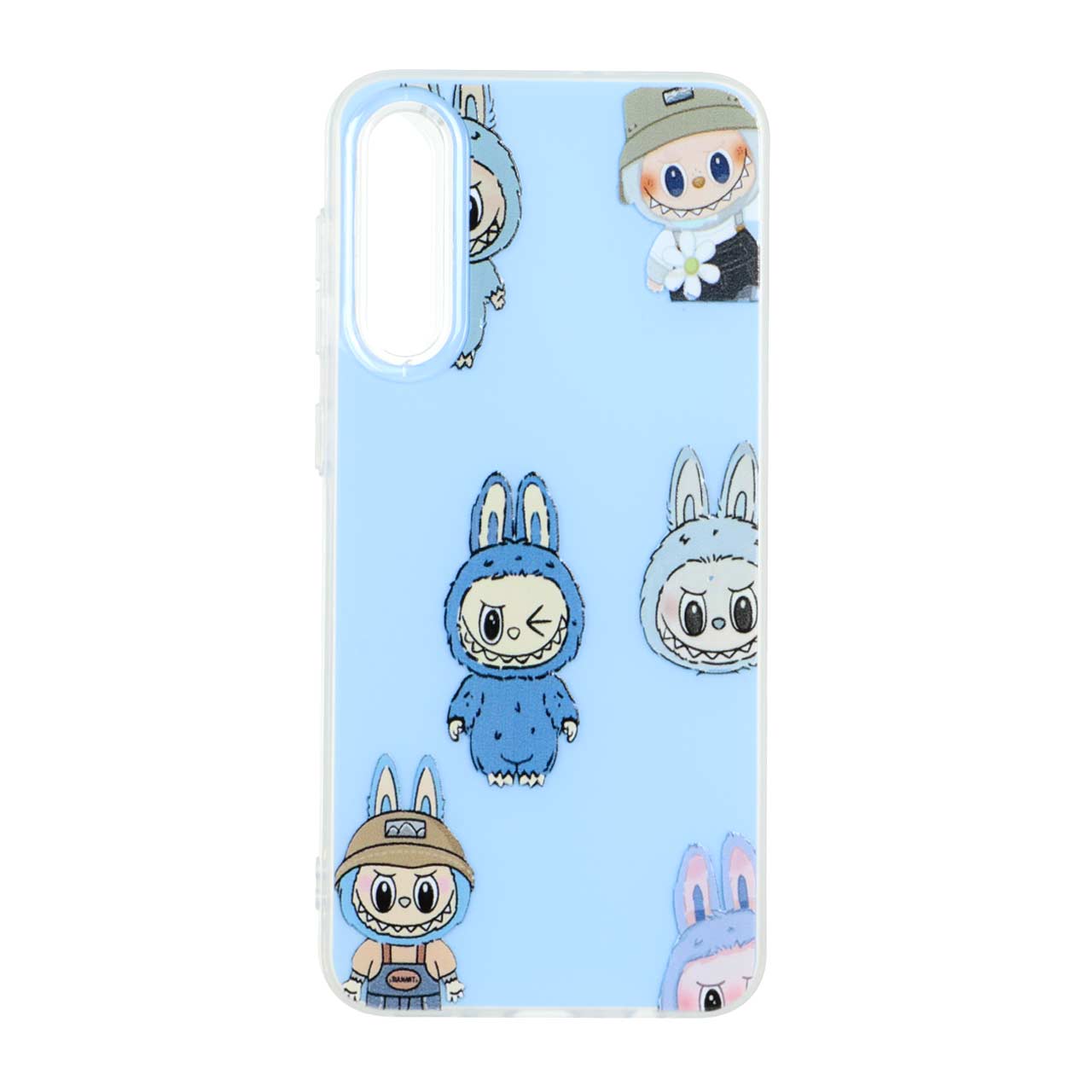 1557698 قاب پشت سخت دور ژله ای Labubu مدل Samsung Galaxy A50 / A50s / A30s - طرح 233 - تصویر 1