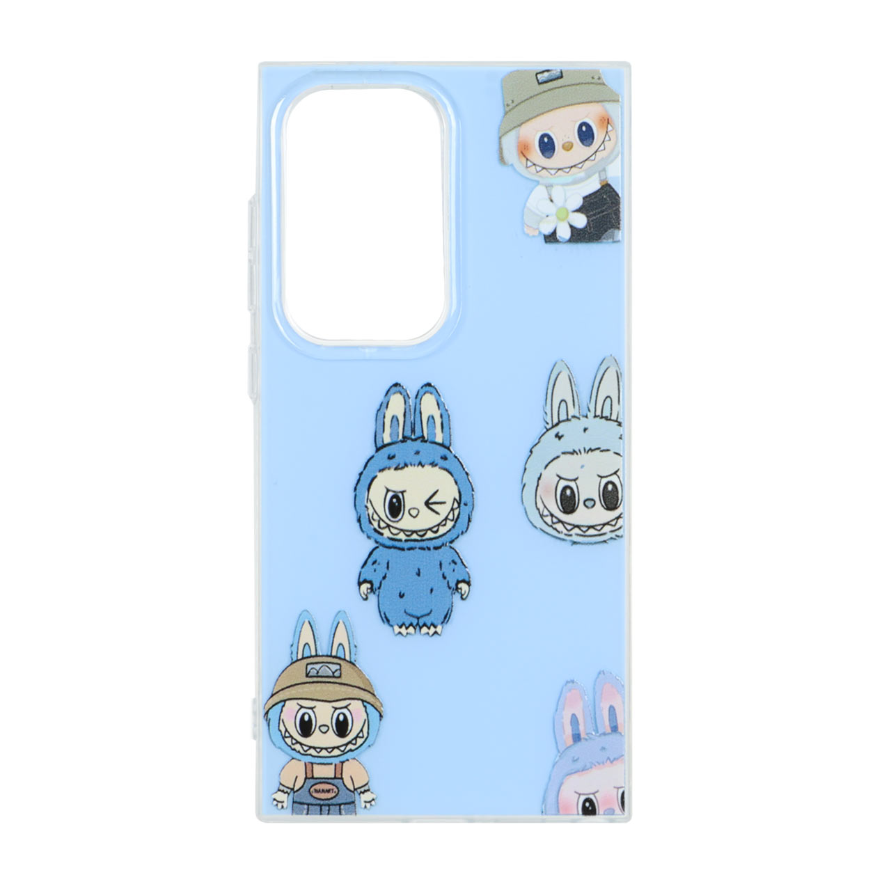 1557952 قاب پشت سخت دور ژله ای Labubu مدل Samsung Galaxy S24 Ultra - طرح 360 - تصویر 1