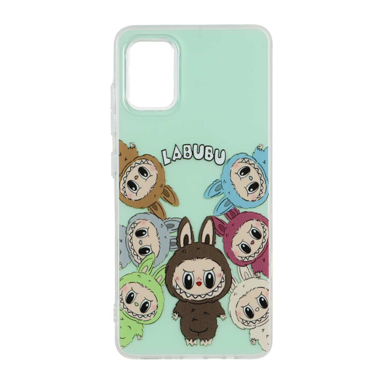 1558044 قاب پشت سخت دور ژله ای Labubu مدل Samsung Galaxy A51 / M40s - طرح 406 - تصویر 1