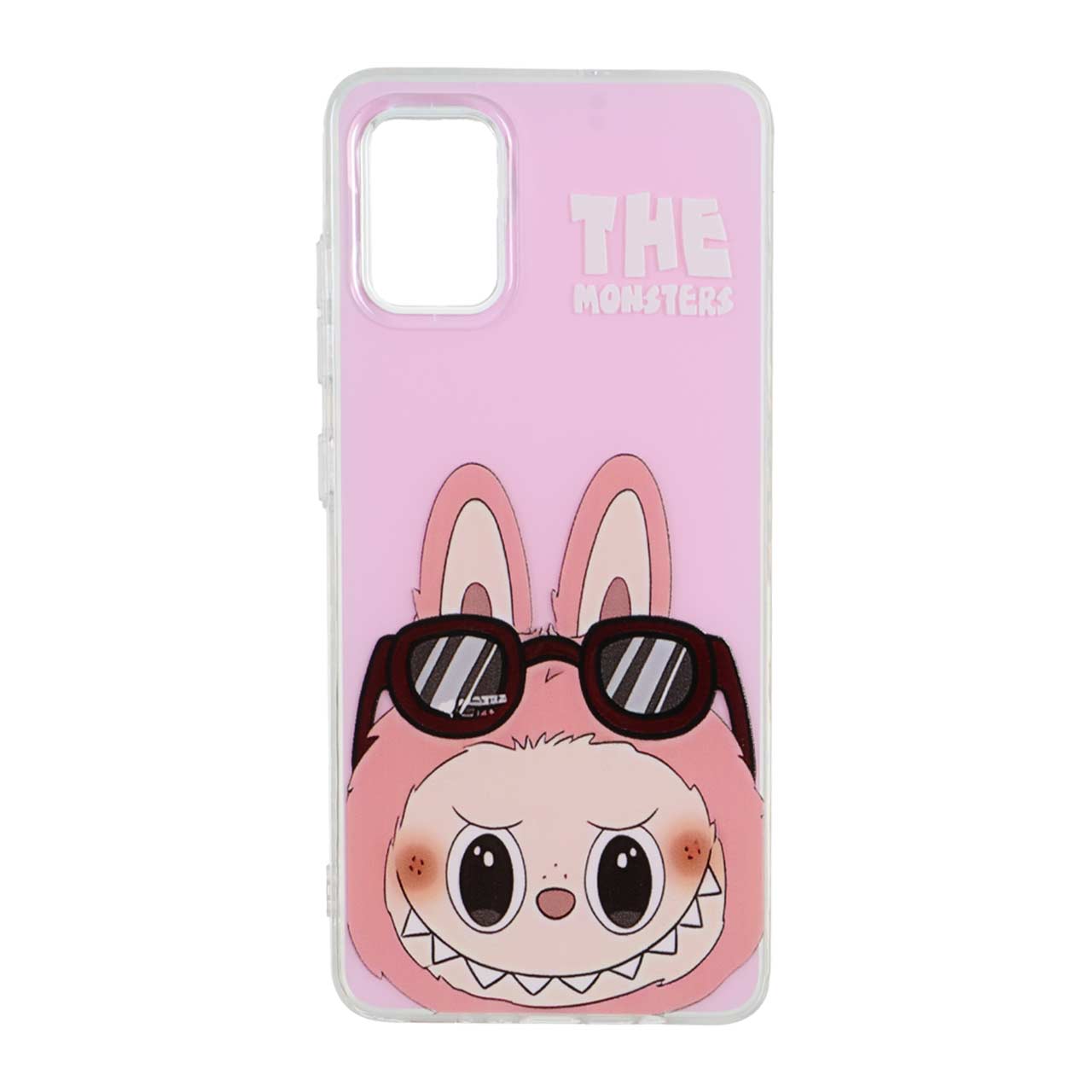 1558056 قاب پشت سخت دور ژله ای Labubu مدل Samsung Galaxy A51 / M40s - طرح 412 - تصویر 1