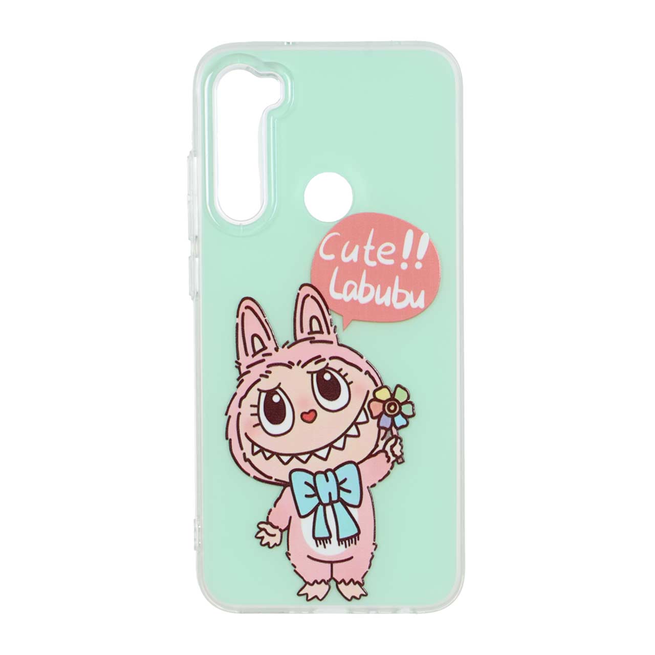 1558128 قاب پشت سخت دور ژله ای Labubu مدل Xiaomi Redmi Note 8 - طرح 448 - تصویر 1