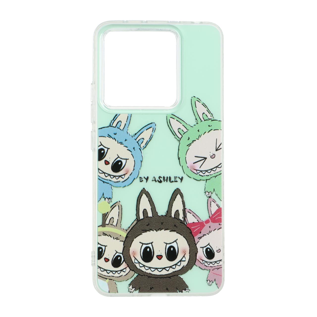 1558136 قاب پشت سخت دور ژله ای Labubu مدل Xiaomi Redmi Note 13 4G - طرح 452 - تصویر 1