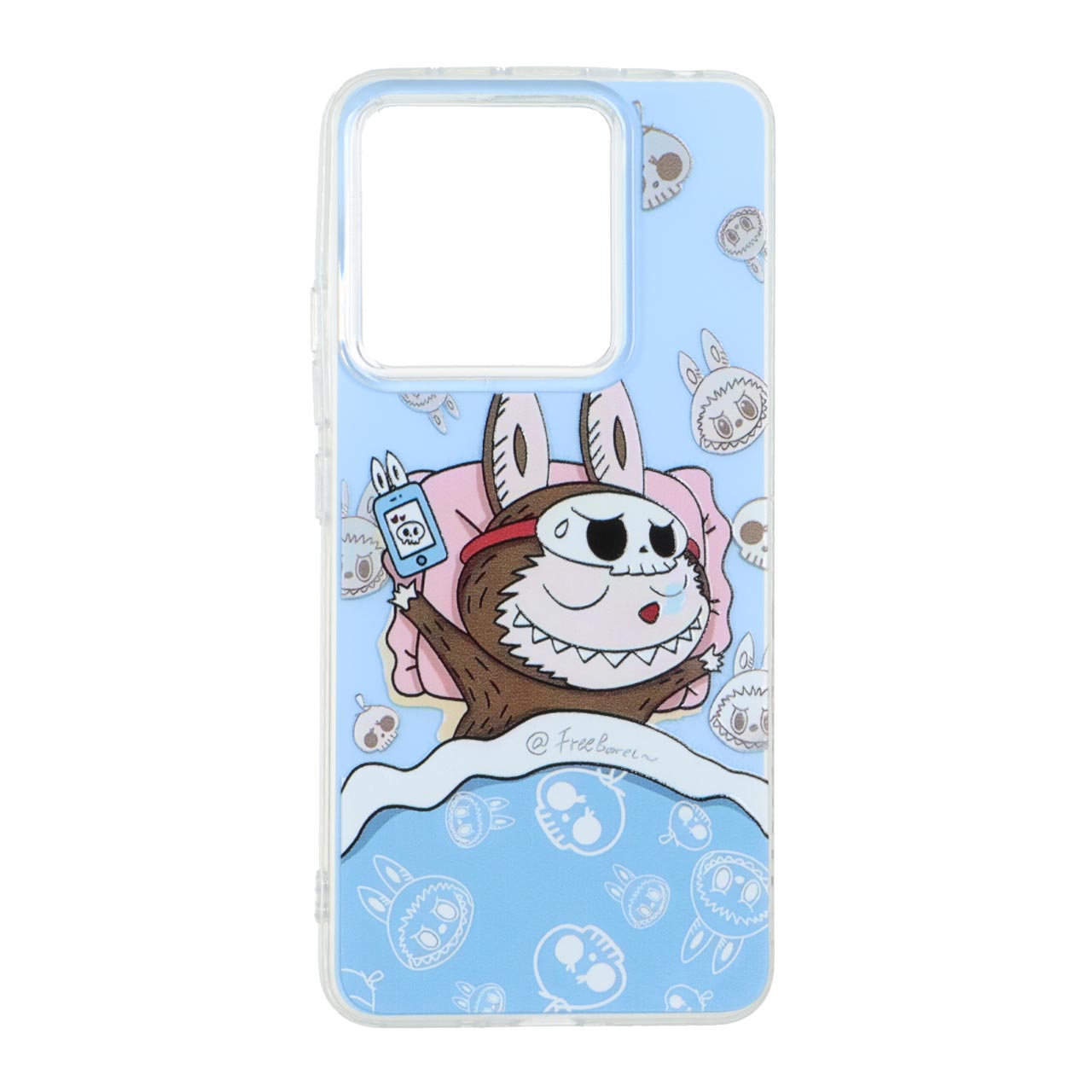 1558146 قاب پشت سخت دور ژله ای Labubu مدل Xiaomi Redmi Note 13 4G - طرح 457 - تصویر 1