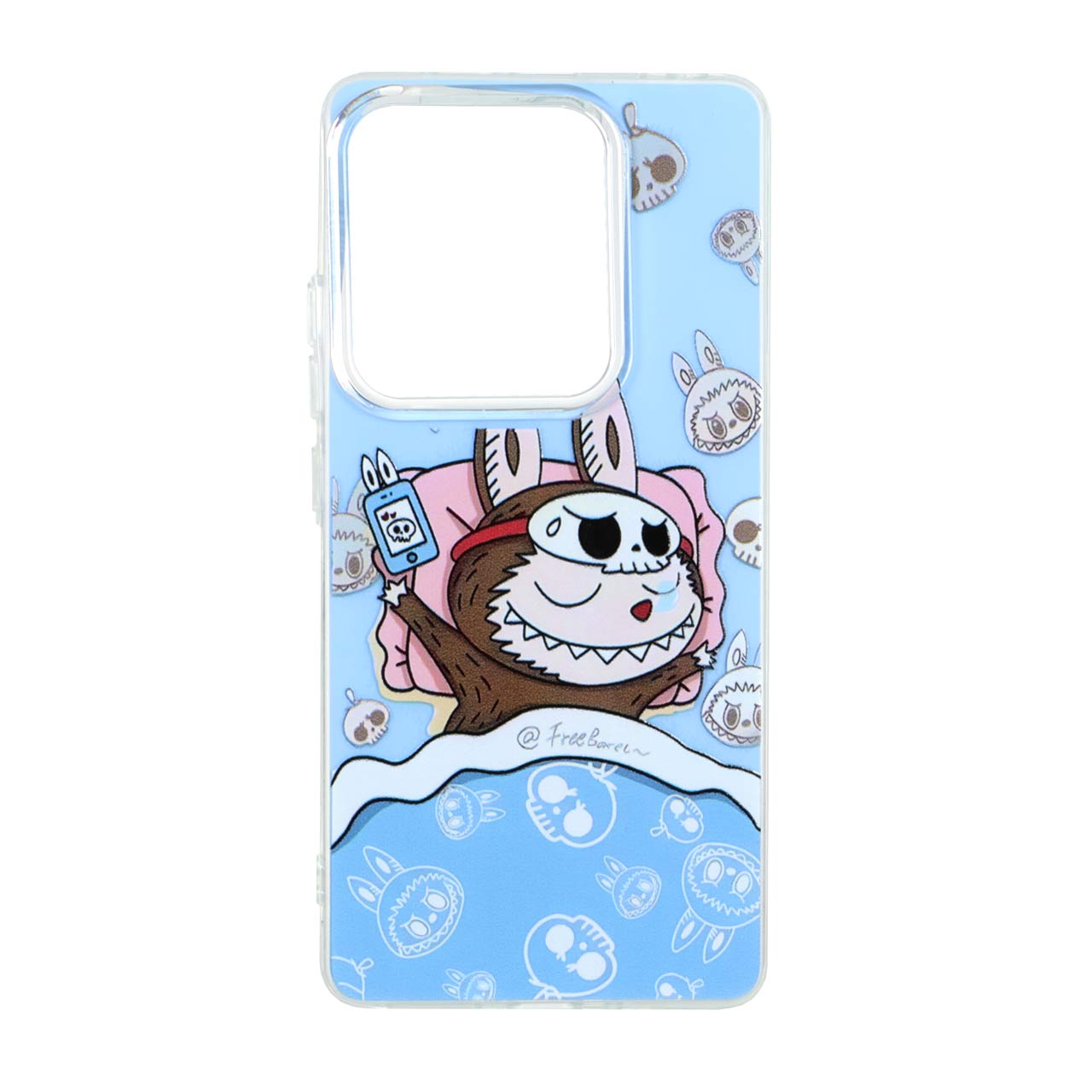 1558164 قاب پشت سخت دور ژله ای Labubu مدل Xiaomi Redmi Note 14S / Note 13 Pro 4G / Poco M6 Pro 4G - طرح 466 - تصویر 1