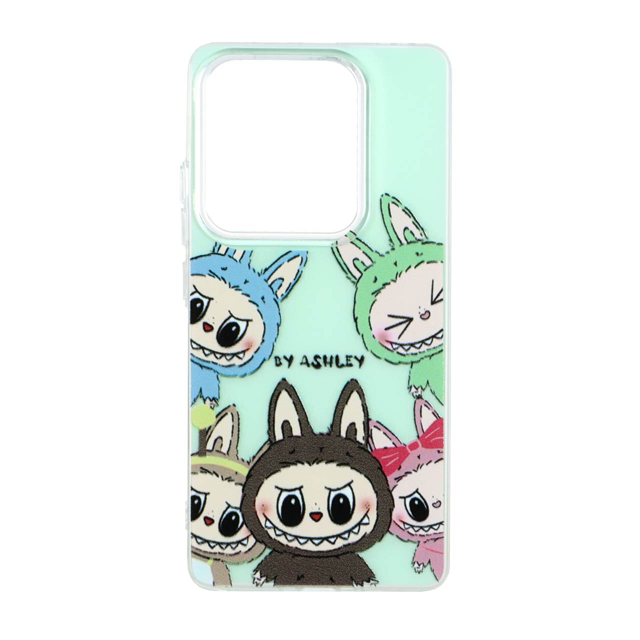 1558170 قاب پشت سخت دور ژله ای Labubu مدل Xiaomi Redmi Note 14S / Note 13 Pro 4G / Poco M6 Pro 4G - طرح 469 - تصویر 1