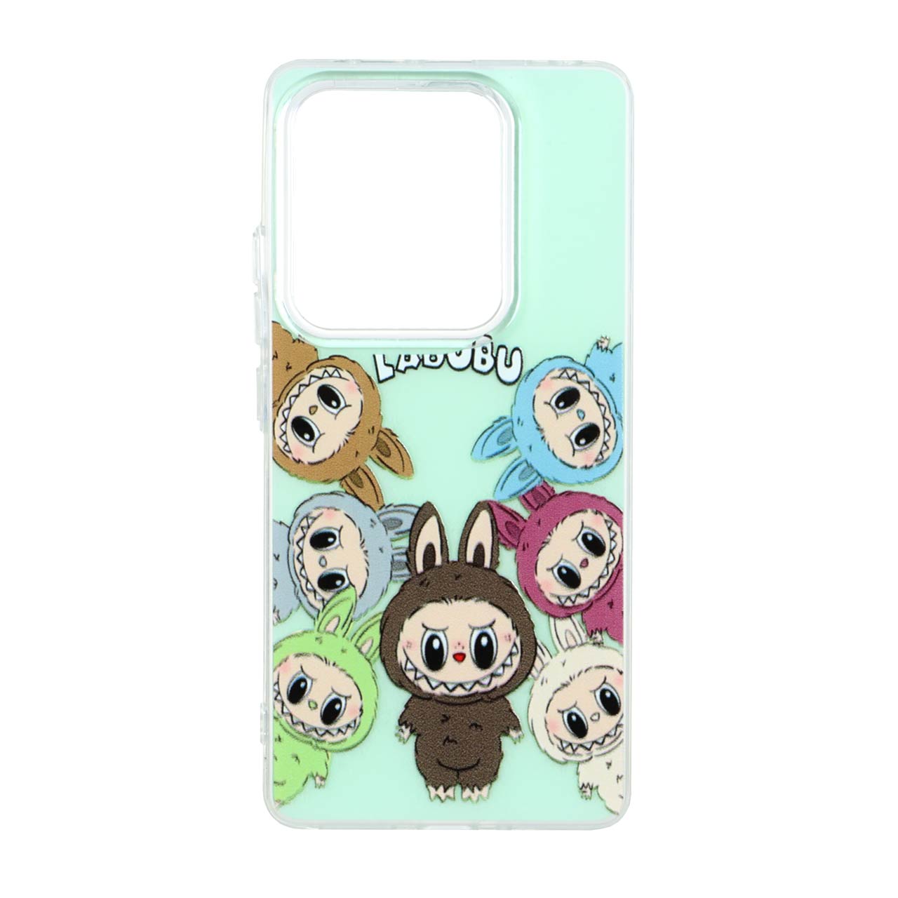 1558174 قاب پشت سخت دور ژله ای Labubu مدل Xiaomi Redmi Note 14S / Note 13 Pro 4G / Poco M6 Pro 4G - طرح 471 - تصویر 1