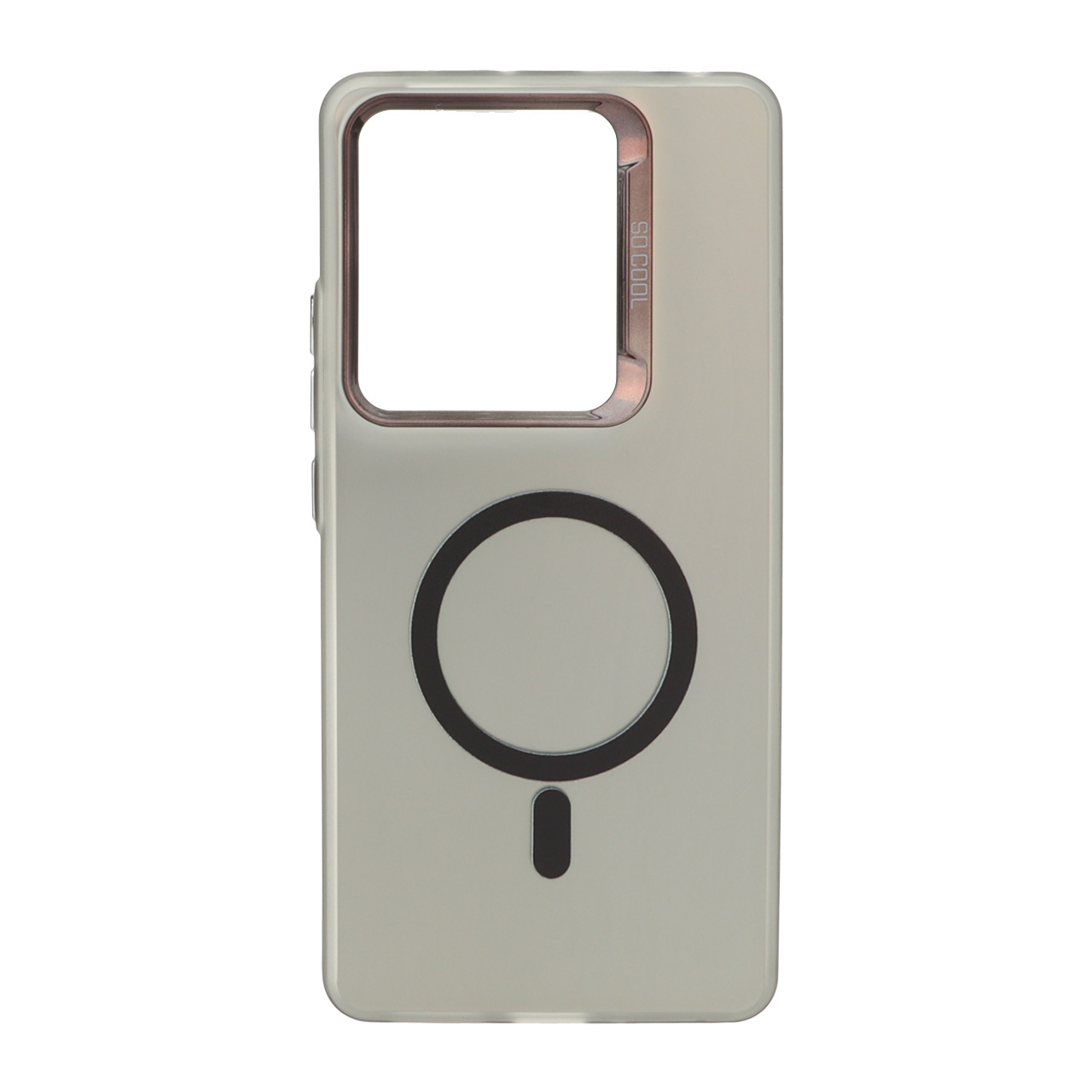 1558292 قاب SO COOL طرح مگ سیف لنز متال Xiaomi Redmi Note 14S / Note 13 Pro 4G / Poco M6 Pro 4G - مشکی - تصویر 1