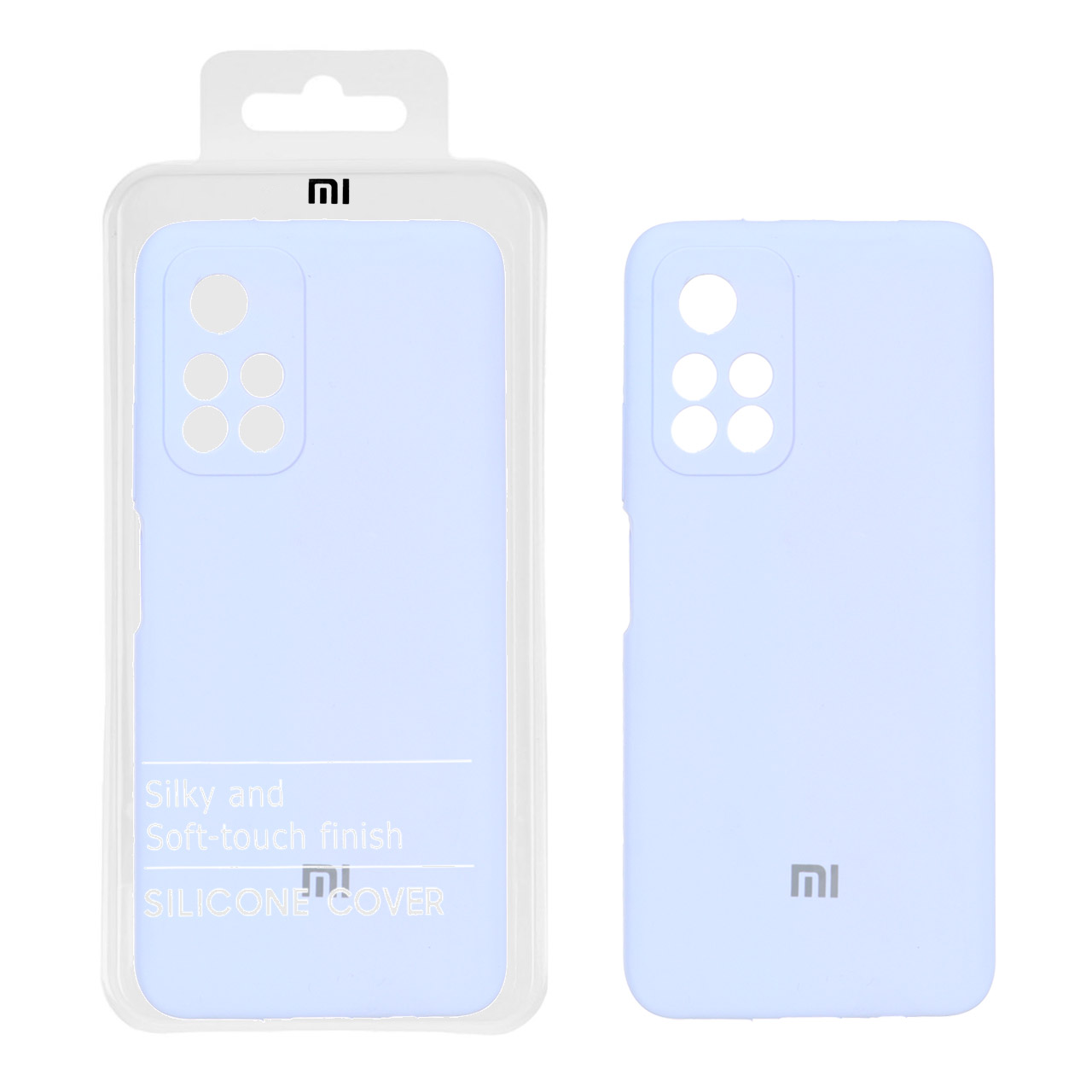 1558588 قاب سیلیکونی پاک کنی اورجینال درجه یک Xiaomi Redmi Note 11 5G / Poco M4 Pro 5G - یاسی (پک دار) - تصویر 1