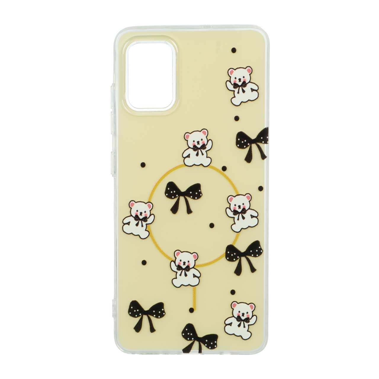 1560134 قاب پشت سخت دور ژله ای طرح مگ سیف برجسته Samsung Galaxy A51 / M40s - کد 253 - تصویر 1