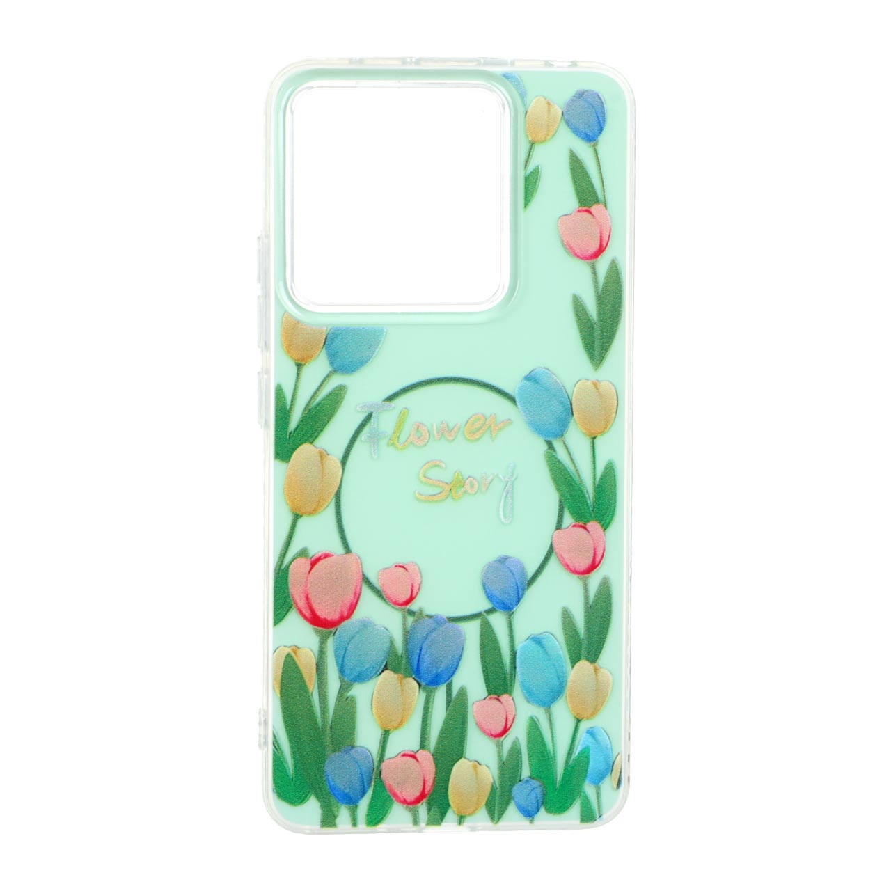 1560866 قاب پشت سخت دور ژله ای طرح مگ سیف برجسته Xiaomi Redmi Note 13 4G - کد 619 - تصویر 1