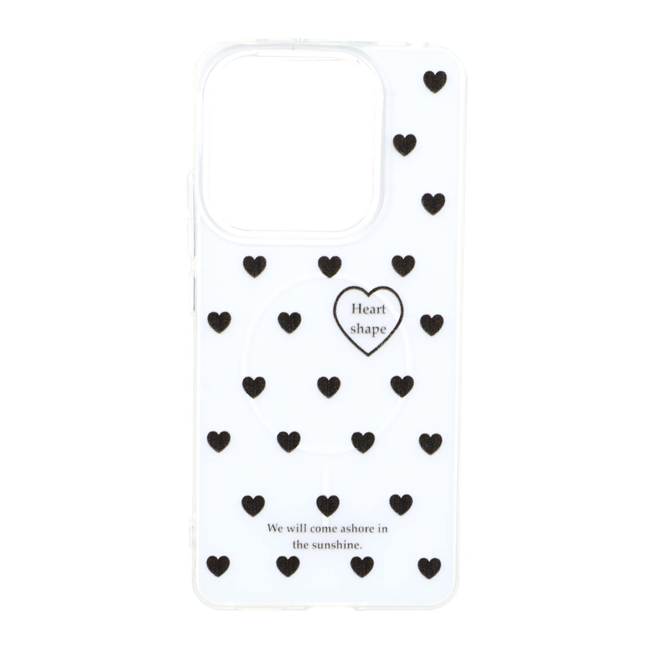 1560958 قاب پشت سخت دور ژله ای طرح مگ سیف برجسته Xiaomi Redmi Note 14 4G - کد 665 - تصویر 1