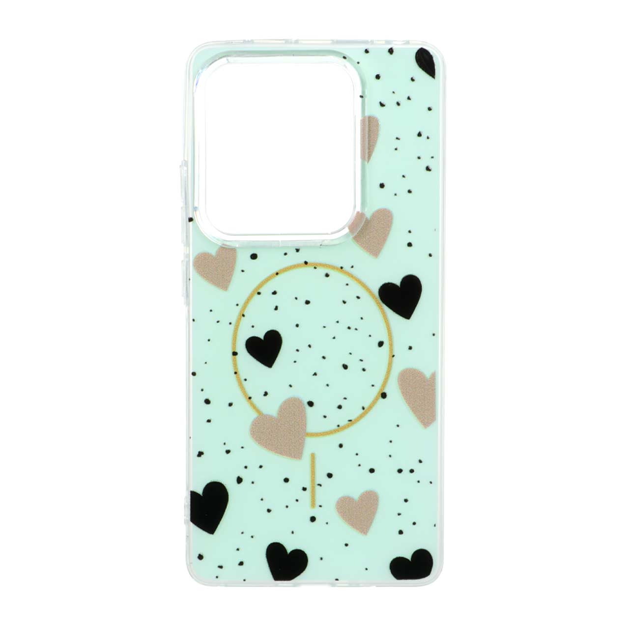 1561006 قاب پشت سخت دور ژله ای طرح مگ سیف برجسته Xiaomi Redmi Note 14S / Note 13 Pro 4G / Poco M6 Pro 4G - کد 689 - تصویر 1