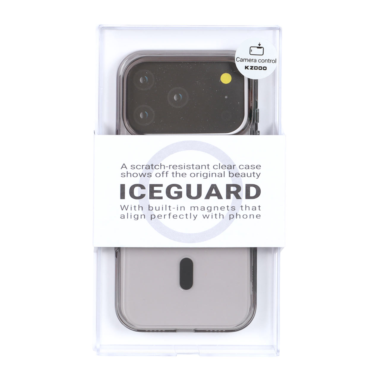 1561046 قاب Original Kdoo ICEGUARD Magsafe مدل Apple iPhone 17 Pro - مشکی (پک دار) - تصویر 1