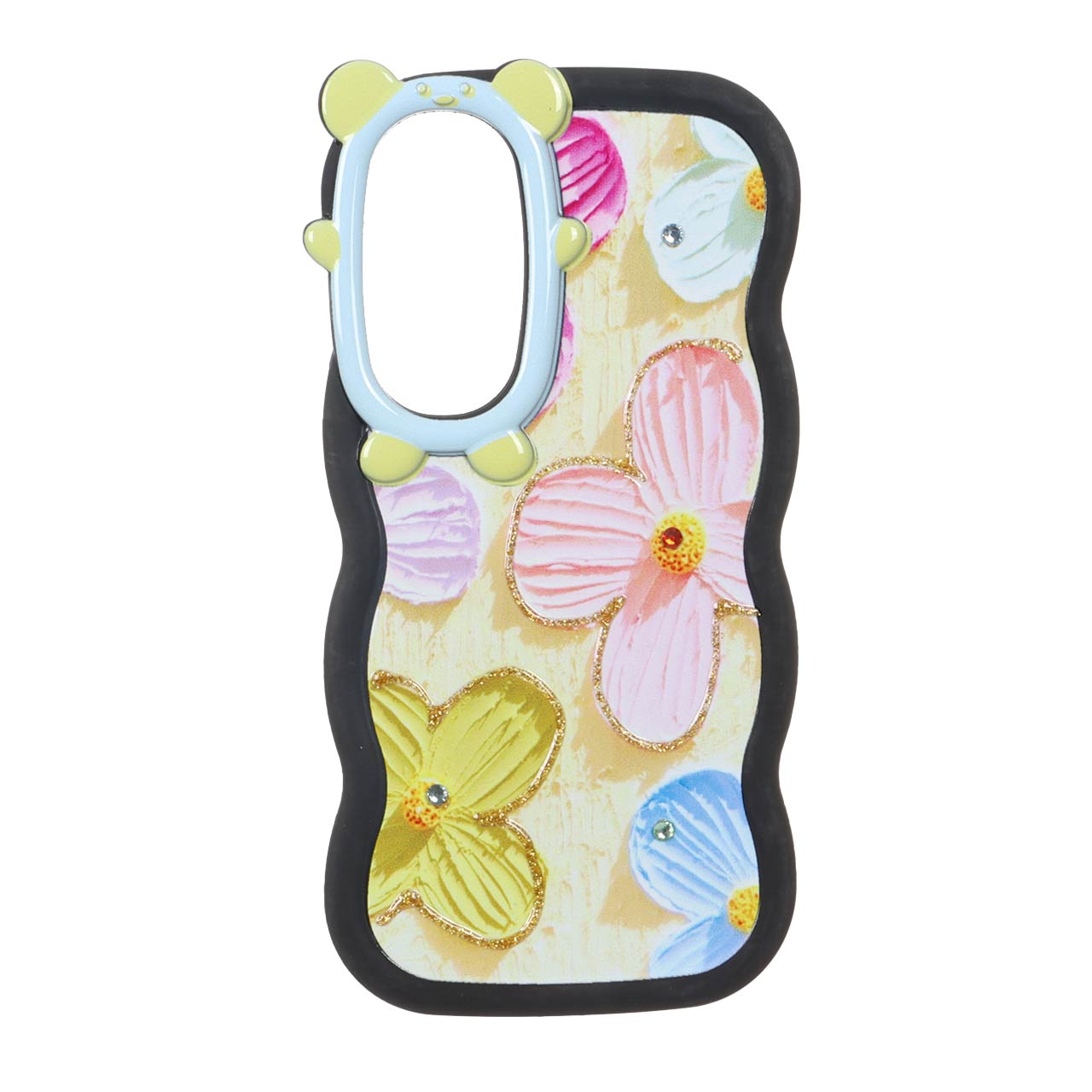 1562960 قاب کنگره ای اکلیلی محافظ لنز عروسکی Samsung Galaxy A35 / A55 - طرح 58 - تصویر 1