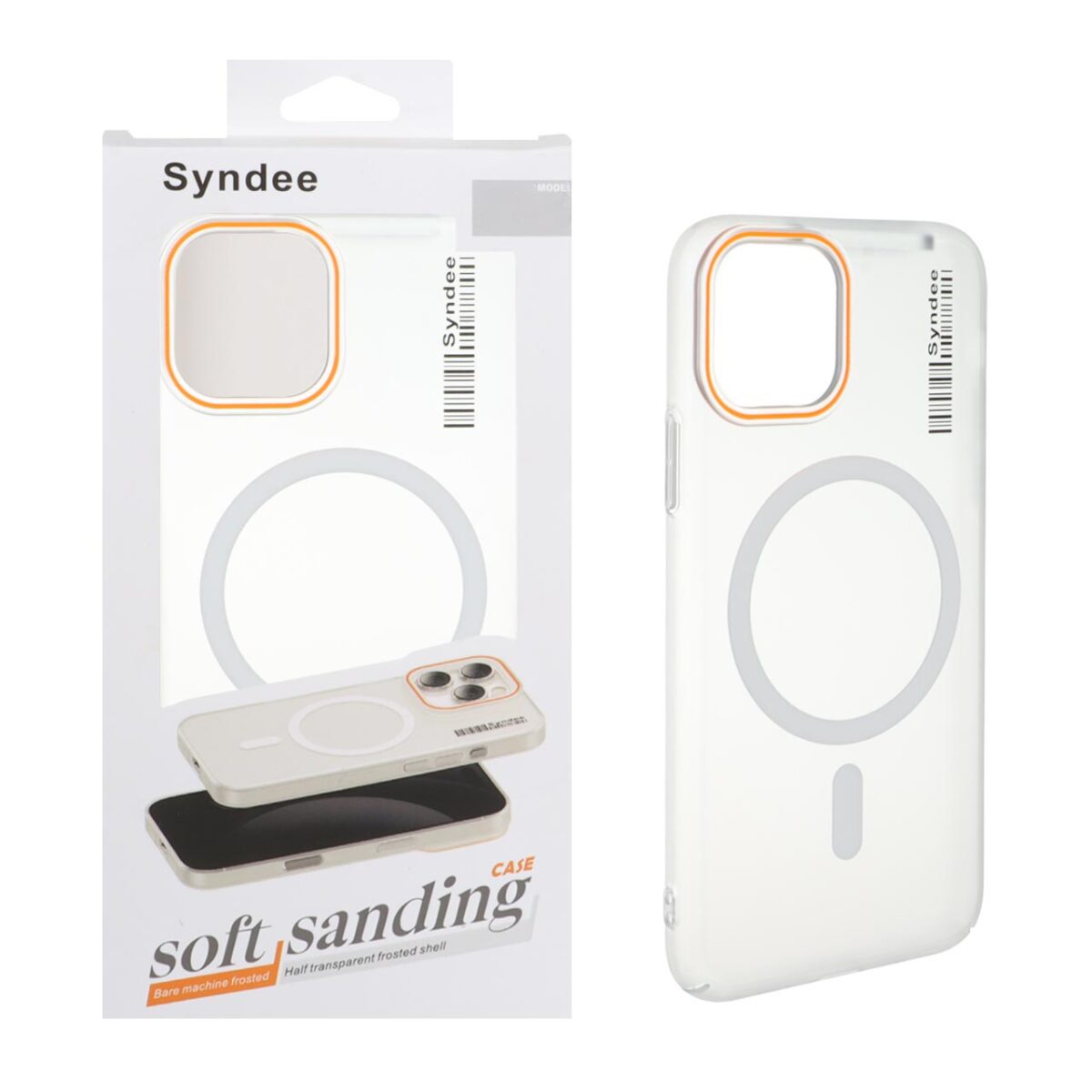 قاب اورجینال Syndee پشت مات MagSafe مدل Apple iPhone 11 Pro - سفید (پک دار ) - تصویر 1