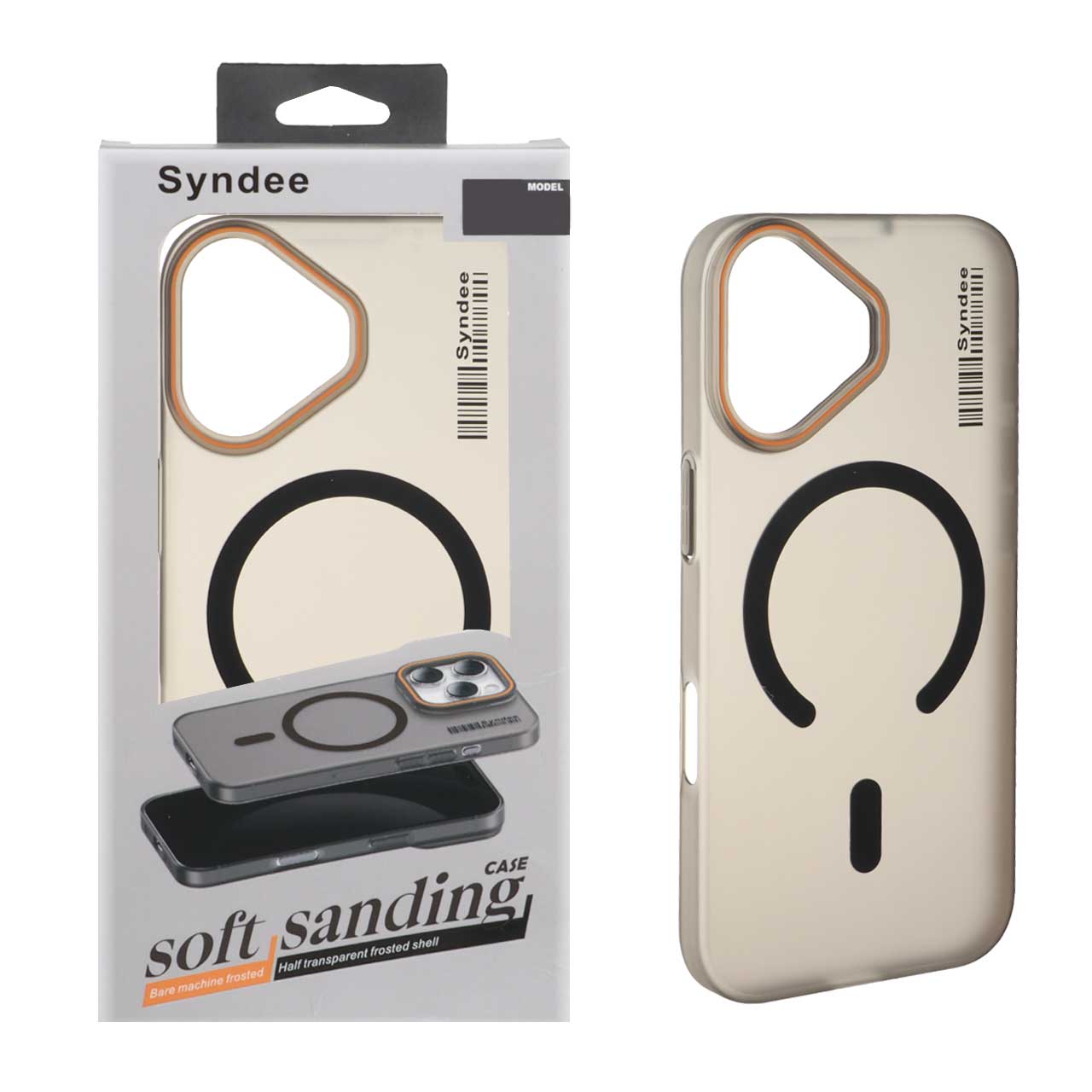 1563250 قاب اورجینال Syndee پشت مات MagSafe مدل Apple iPhone 17 - مشکی (پک دار ) - تصویر 1