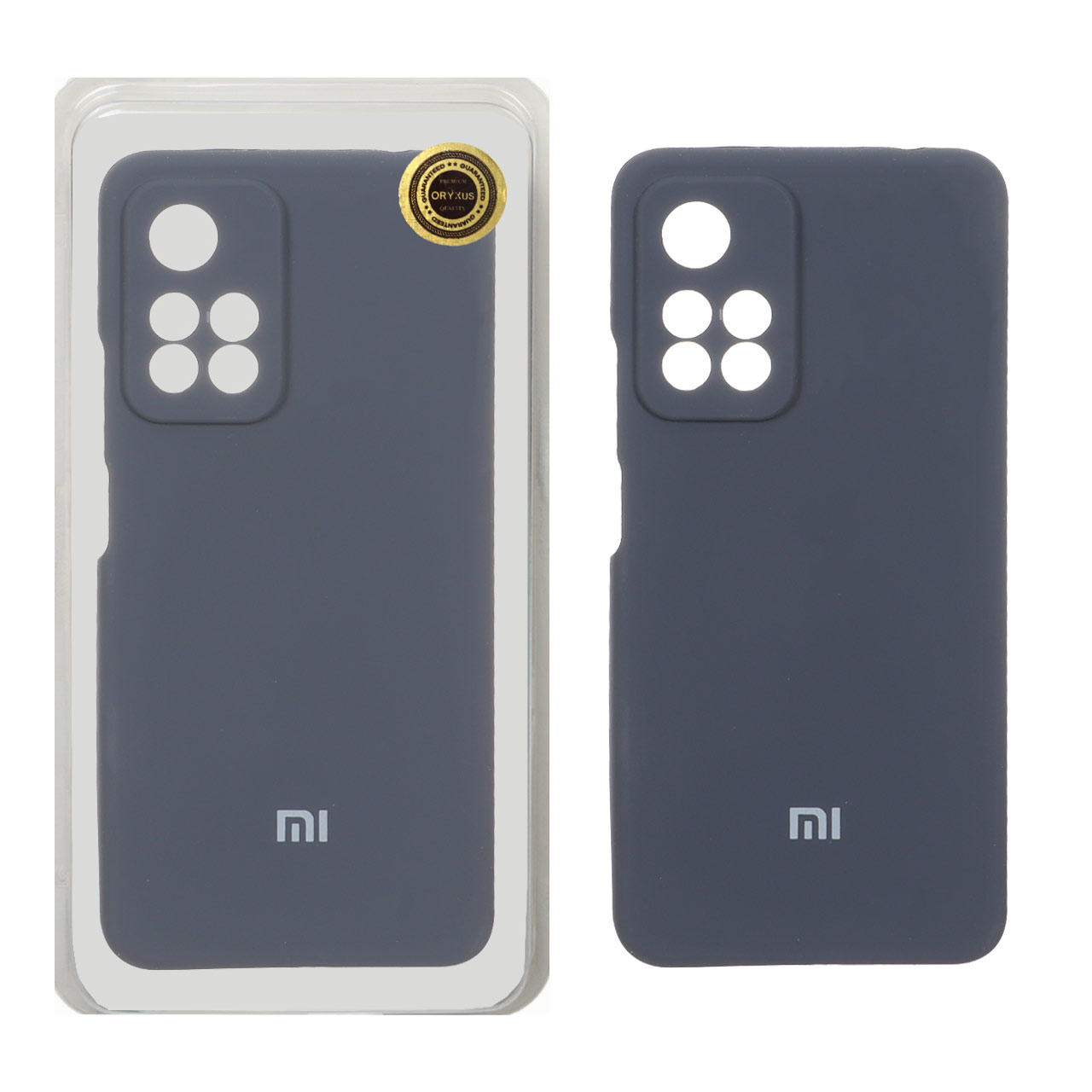 1564134 قاب سیلیکونی پاک کنی اورجینال ++A مدل Xiaomi Redmi Note 11 Pro Plus - سرمه ای تیره (پک دار) - ORX - تصویر 1