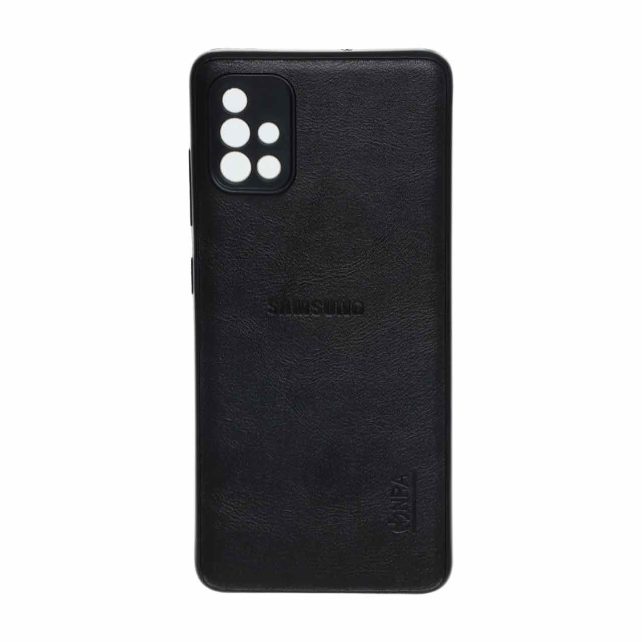 1564374 قاب طرح چرم NPA مدل Samsung Galaxy A51 / M40s - مشکی کد 1 - ORX - تصویر 1