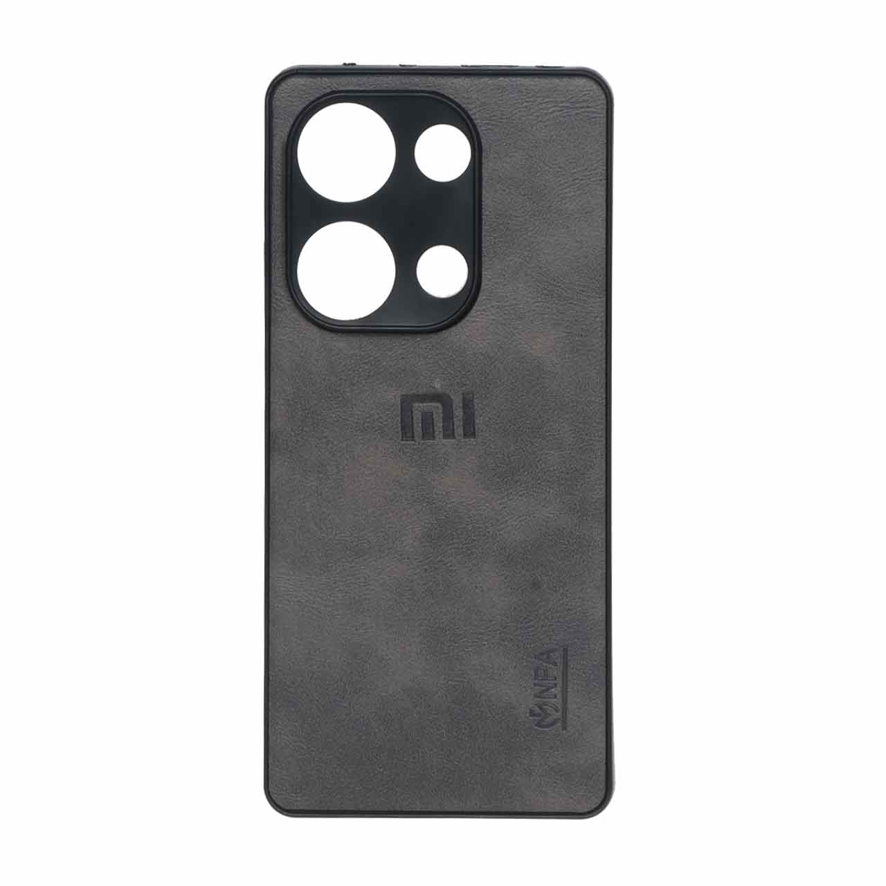 1564388 قاب طرح چرم NPA مدل Xiaomi Redmi Note 14S / Note 13 Pro 4G / Poco M6 Pro 4G - طوسی - ORX - تصویر 1