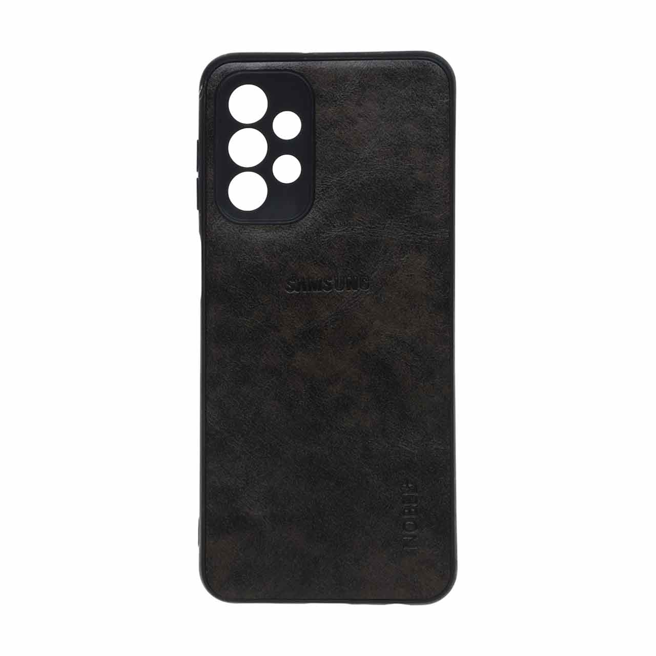 1564404 قاب طرح چرم NPA مدل Samsung Galaxy A23 - سبز زیتونی - ORX - تصویر 1