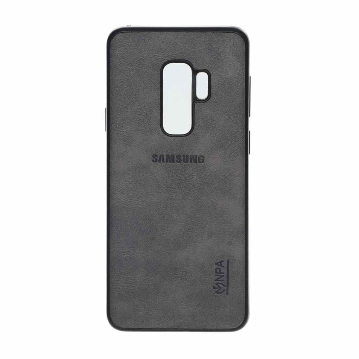 قاب طرح چرم NPA مدل Samsung Galaxy S9 Plus - طوسی - ORX - تصویر 1