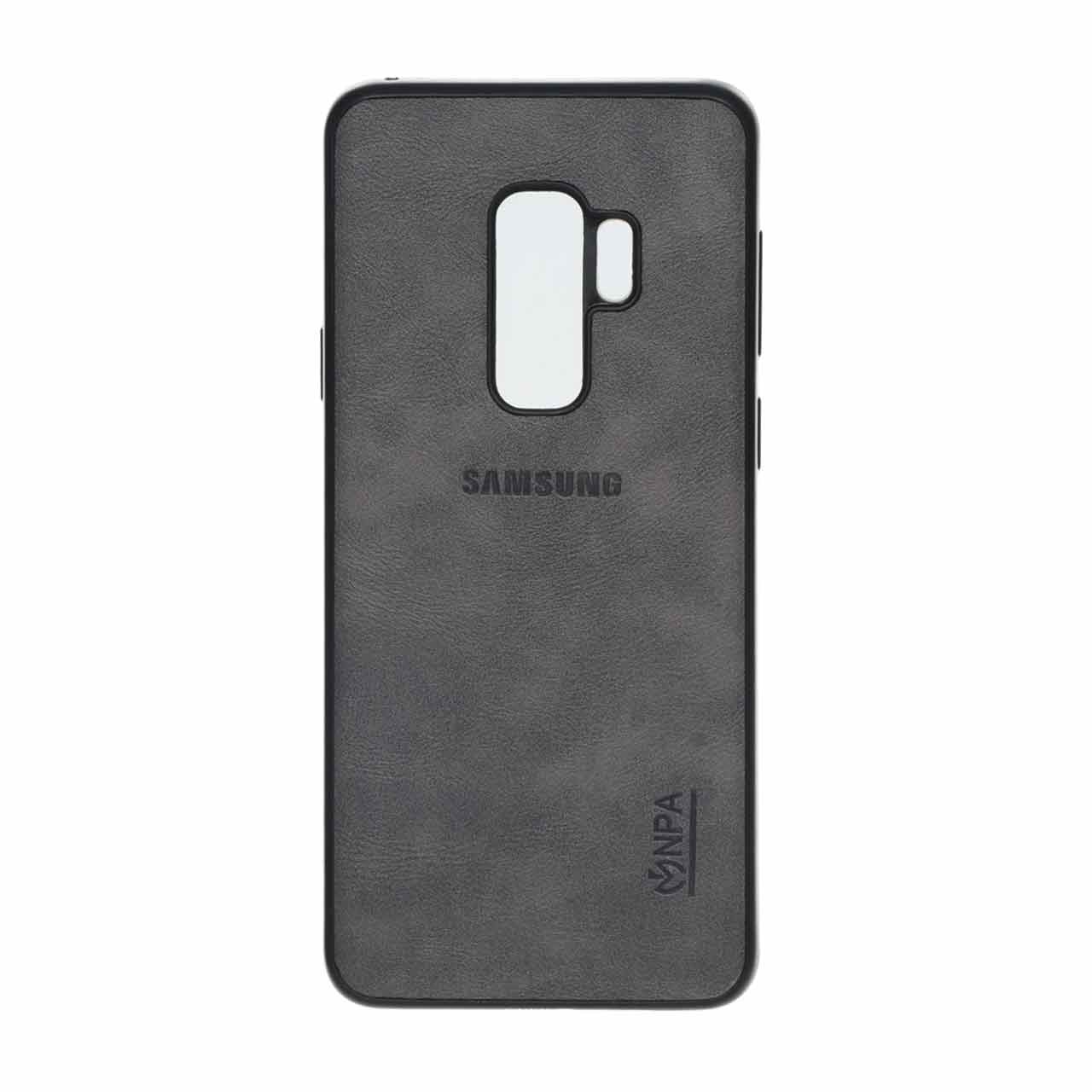 1564508 قاب طرح چرم NPA مدل Samsung Galaxy S9 Plus - طوسی - ORX - تصویر 1