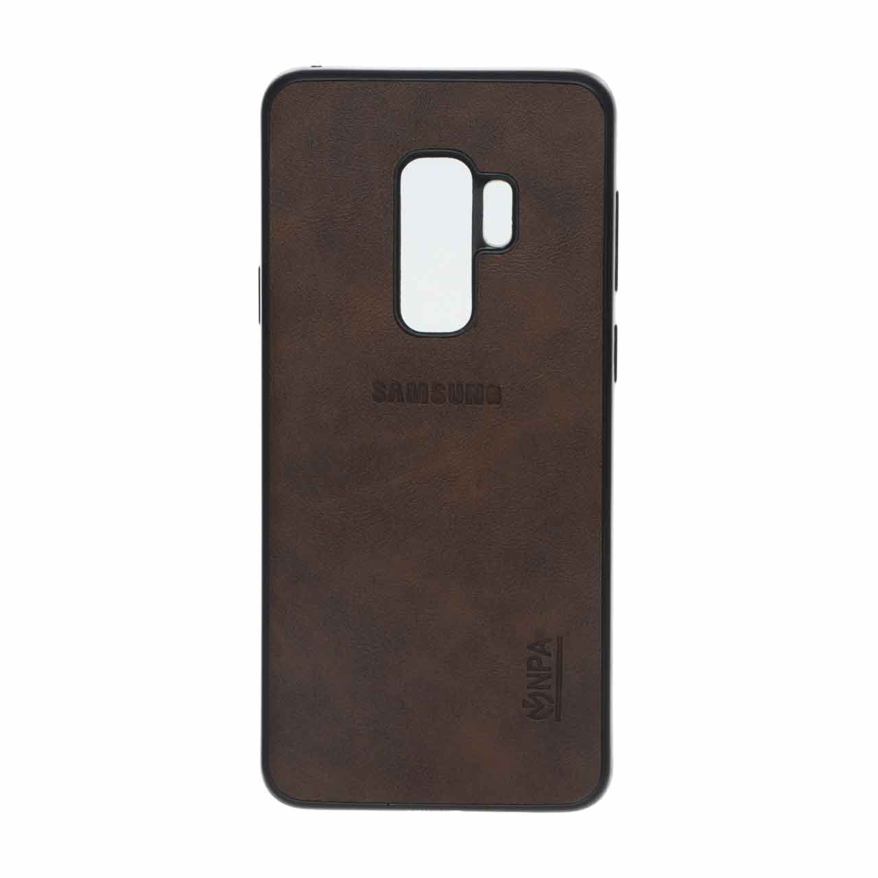 1564516 قاب طرح چرم NPA مدل Samsung Galaxy S9 Plus - قهوه ای کد 1 - ORX - تصویر 1