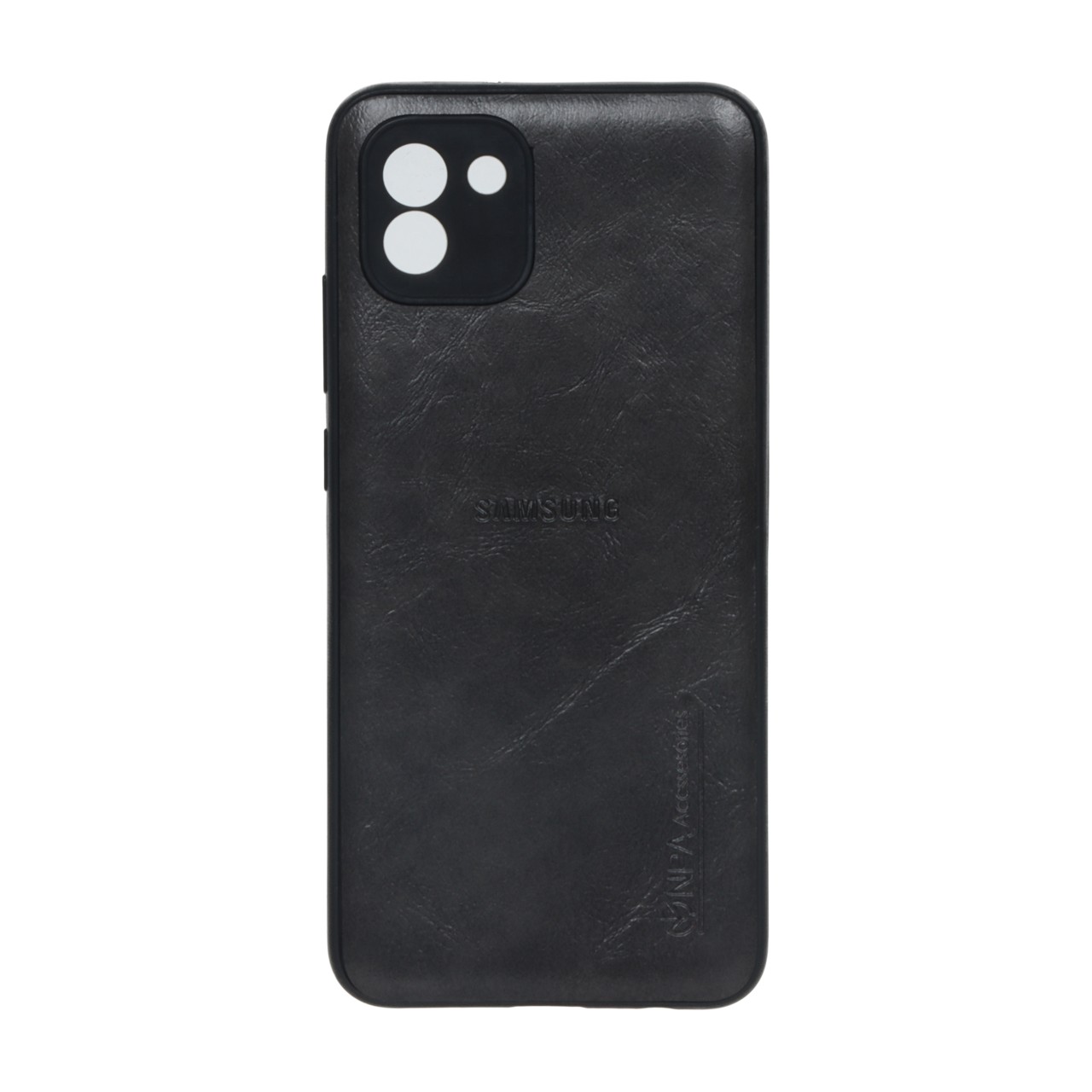 1564542 قاب طرح چرم NPA مدل Samsung Galaxy A03 - خاکستری - ORX - تصویر 1