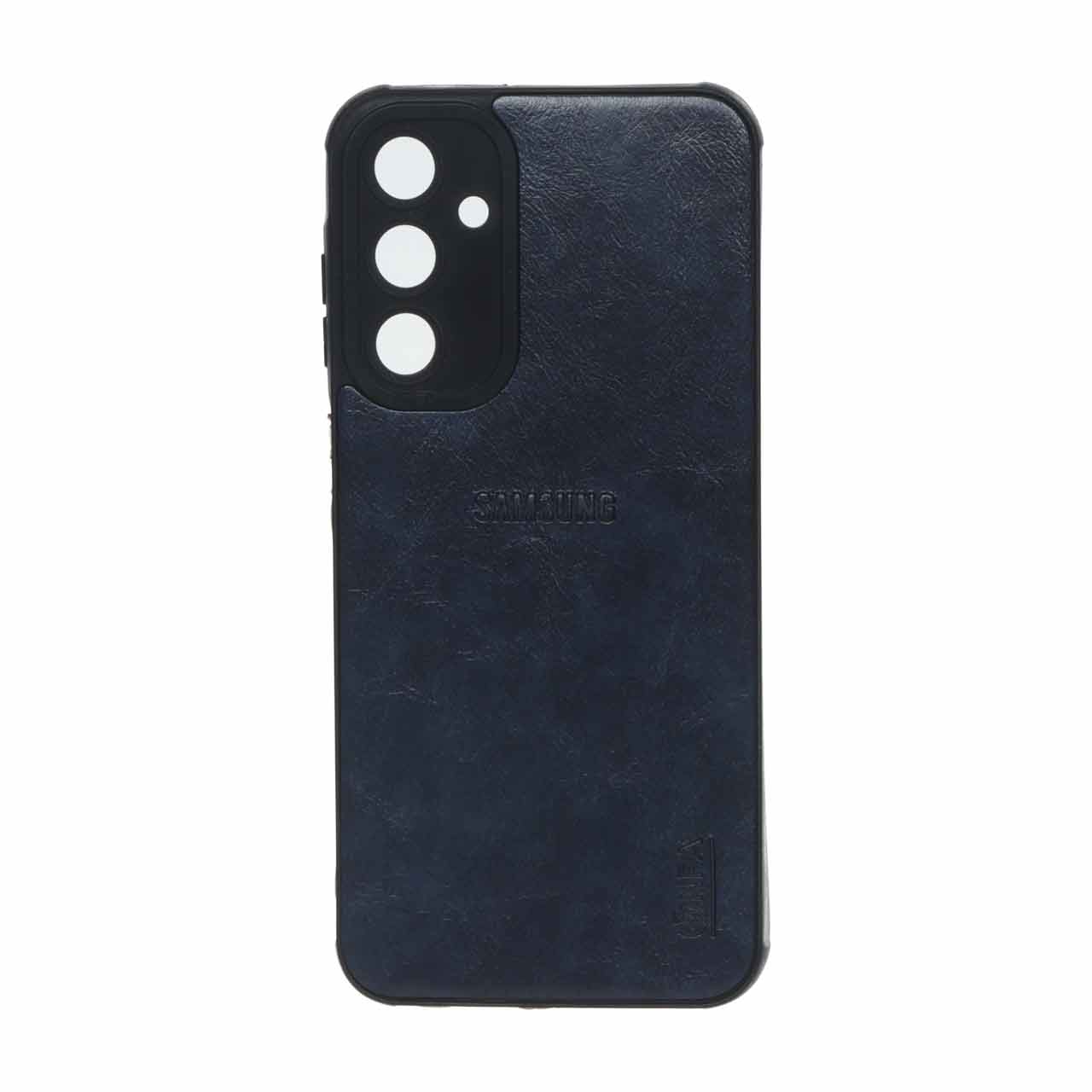 1564620 قاب طرح چرم NPA مدل Samsung Galaxy A25 5G - سرمه ای - ORX - تصویر 1