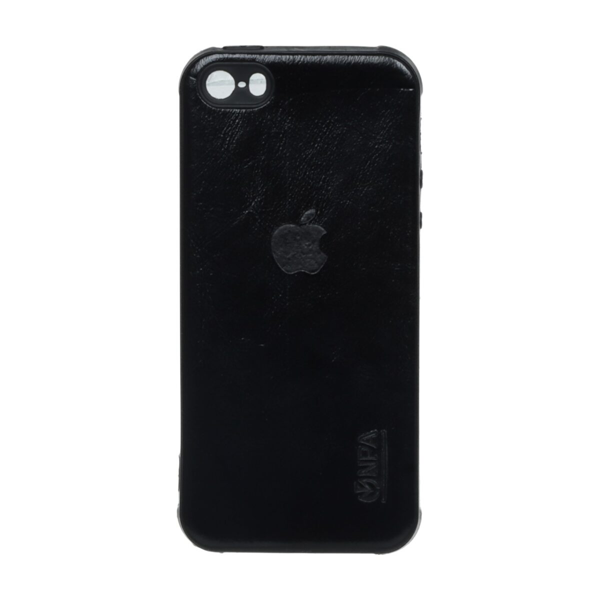 قاب طرح چرم NPA مدل Apple iPhone 5 / iPhone 5S - مشکی کد 2 - ORX - تصویر 1