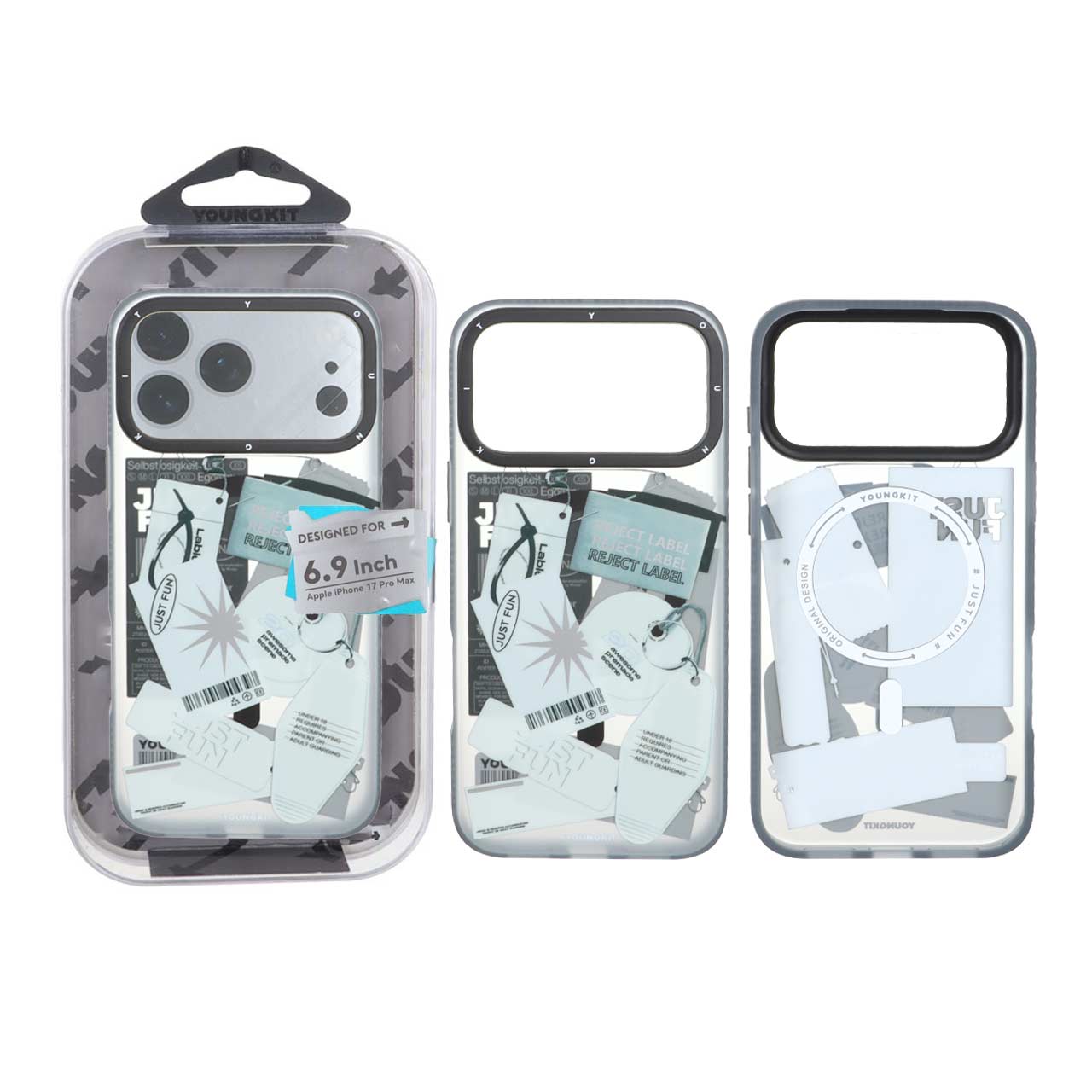 1565486 قاب اورجینال YoungKit Magsafe مدل Apple iPhone 17 Pro Max - طرح 149 (پک دار) - تصویر 1