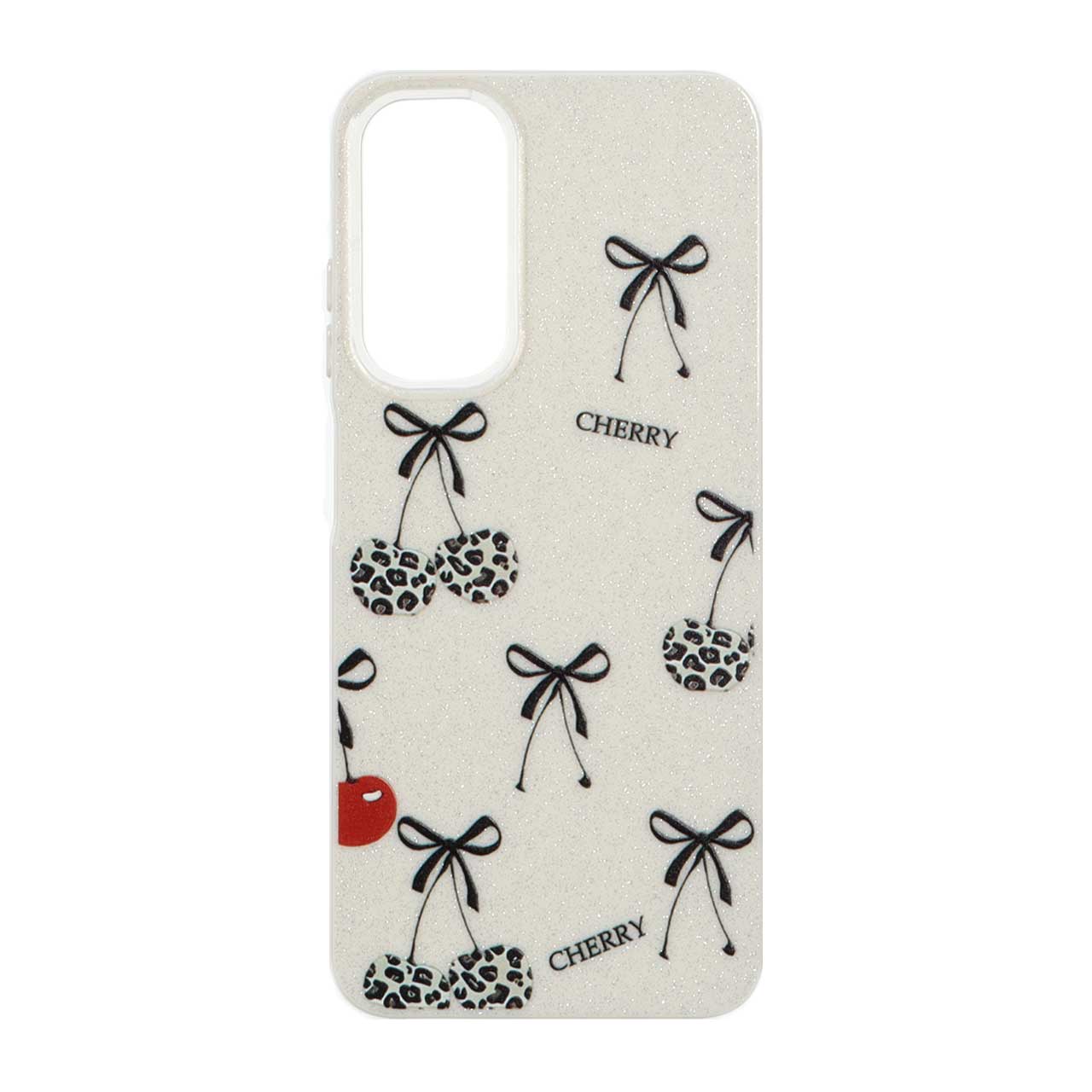 1565518 قاب Cherry اکلیلی طرح پاپیون Samsung Galaxy A05s - کرم - تصویر 1