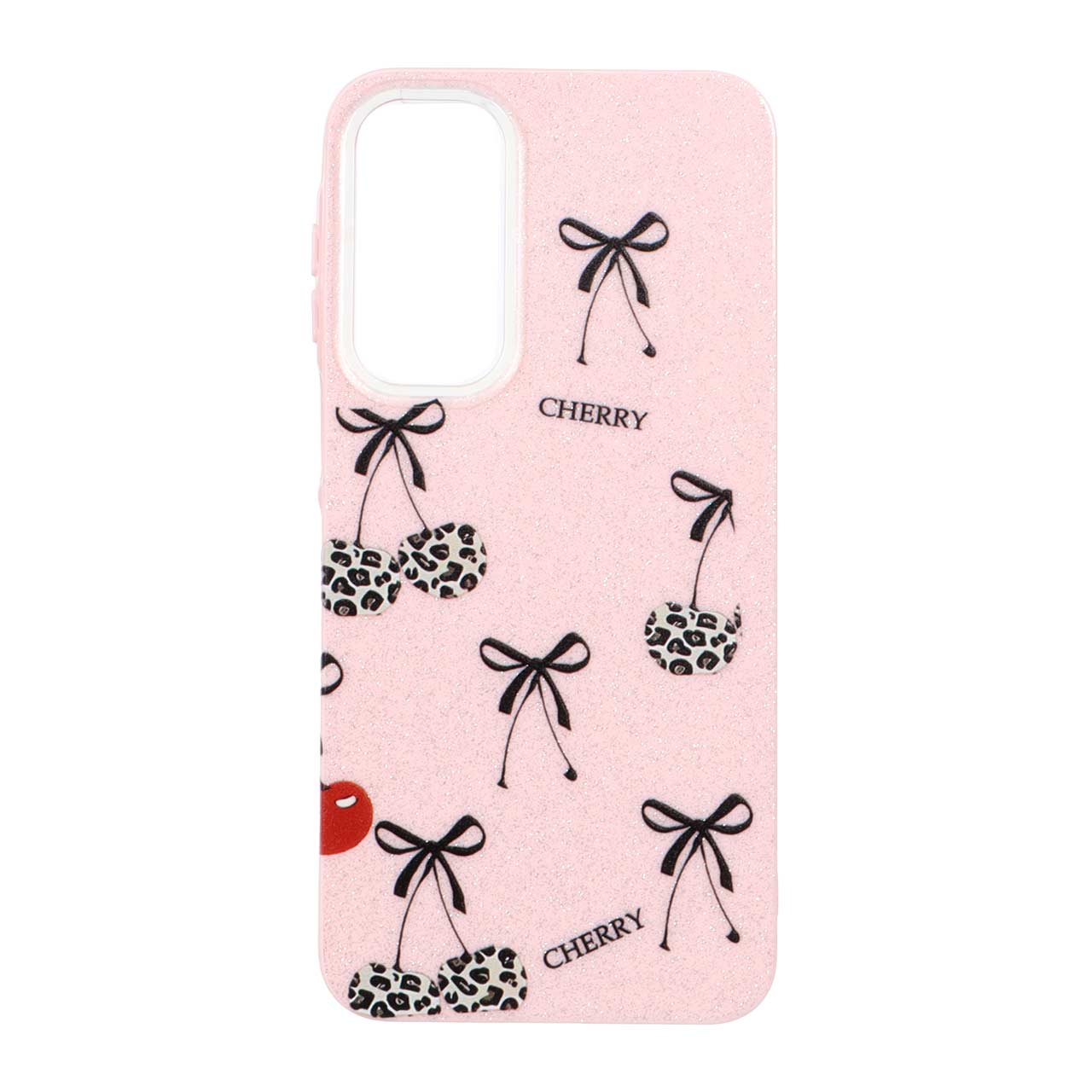 1565552 قاب Cherry اکلیلی طرح پاپیون Samsung Galaxy A16 - صورتی - تصویر 1