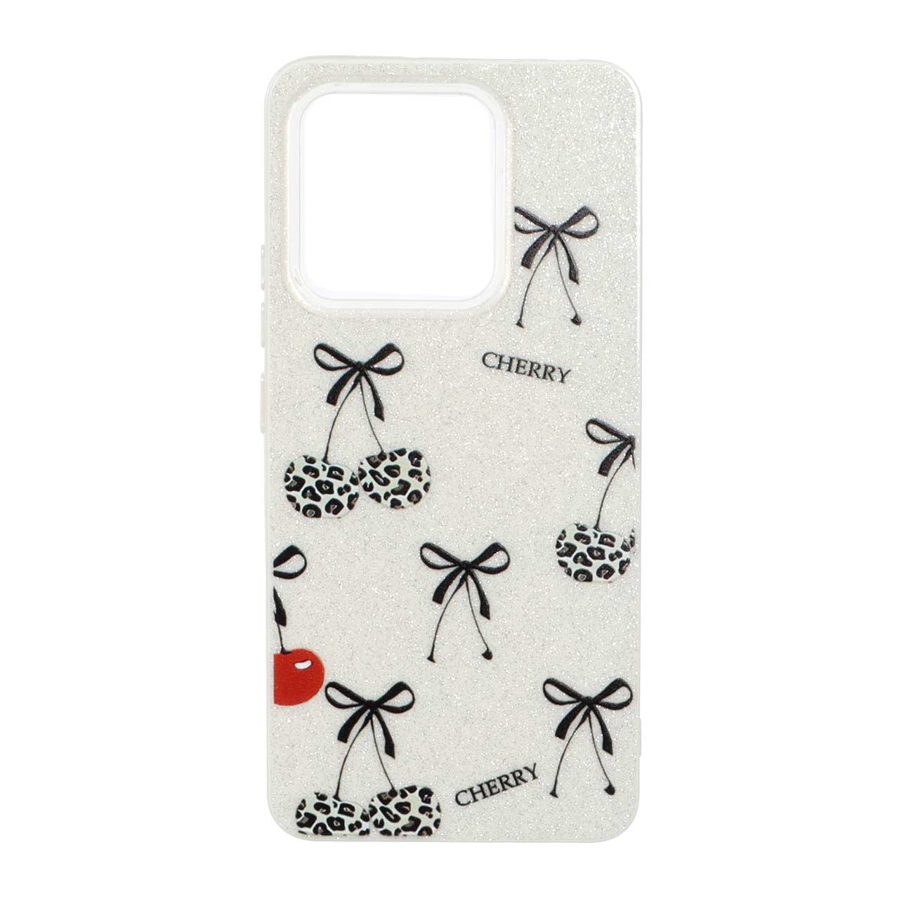 1565588 قاب Cherry اکلیلی طرح پاپیون Xiaomi Redmi Note 13 4G - کرم - تصویر 1