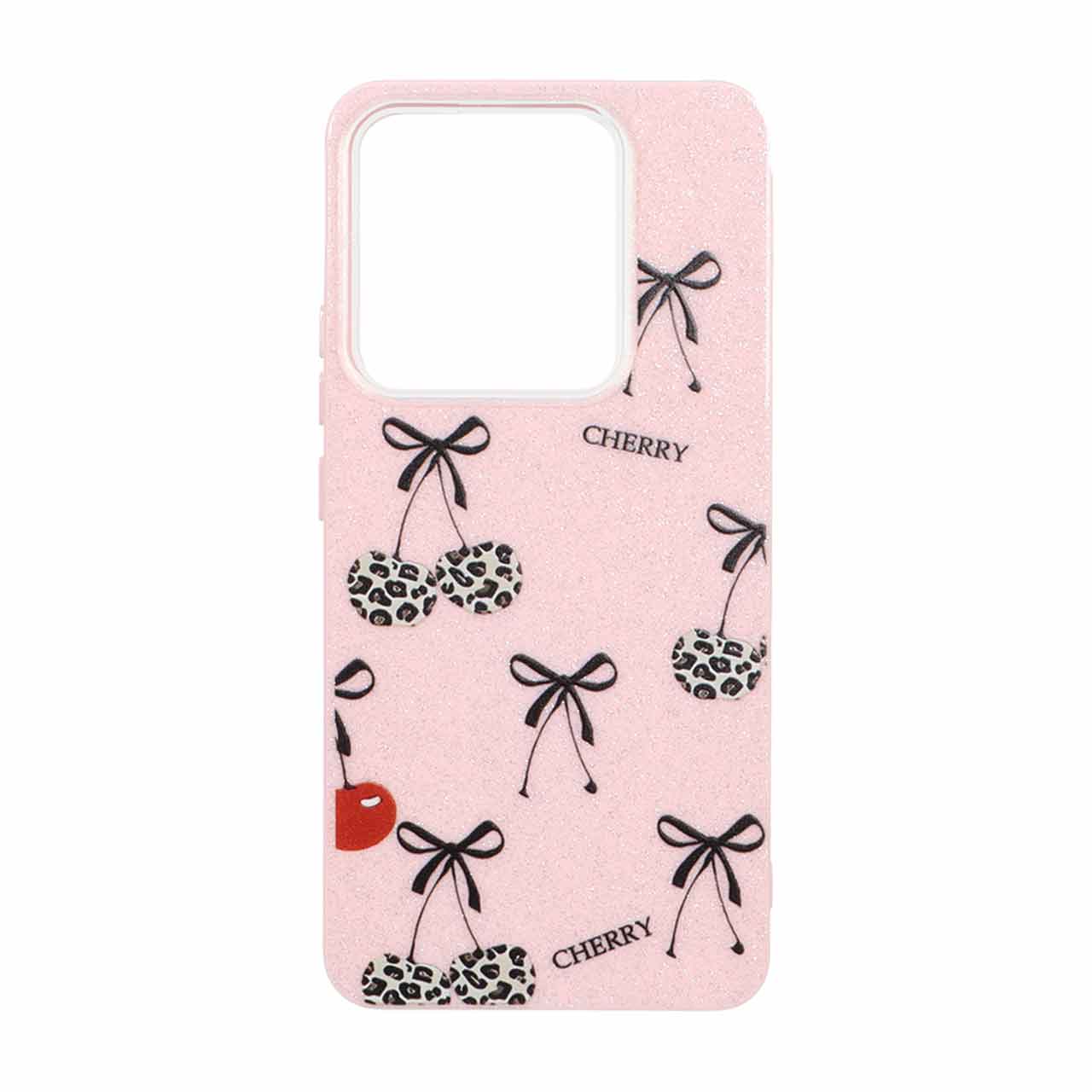 1565712 قاب Cherry اکلیلی طرح پاپیون Xiaomi Redmi Note 14 4G - صورتی - تصویر 1