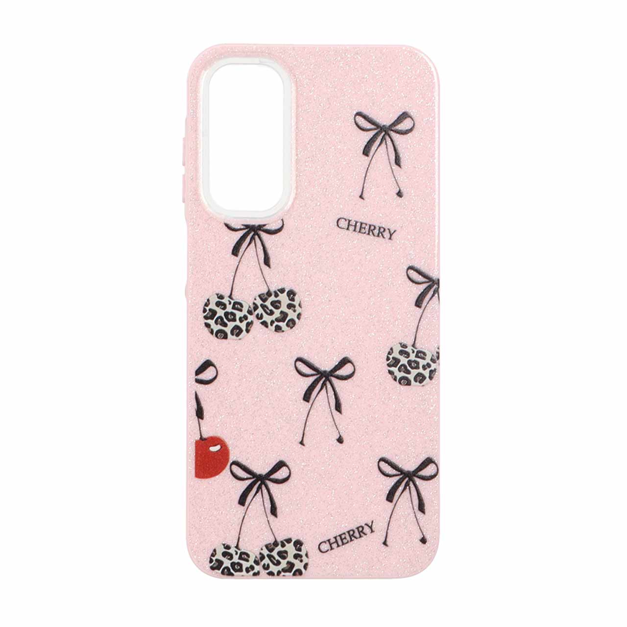 1565858 قاب Cherry اکلیلی طرح پاپیون Samsung Galaxy A15 - صورتی - تصویر 1