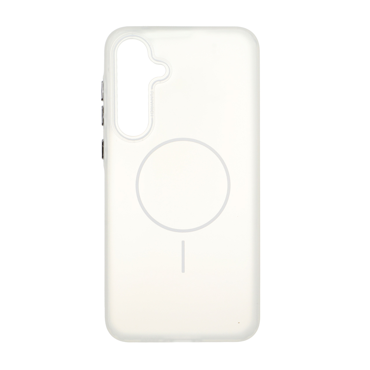 1565984 قاب مات Funnyrich طرح مگ سیف دور مات Samsung Galaxy A35 - سفید - تصویر 1