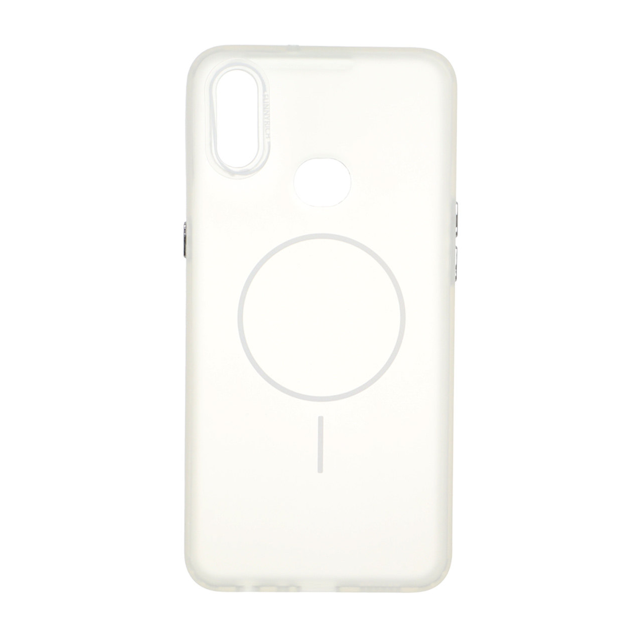 1565994 قاب مات Funnyrich طرح مگ سیف دور مات Samsung Galaxy A10s - سفید - تصویر 1